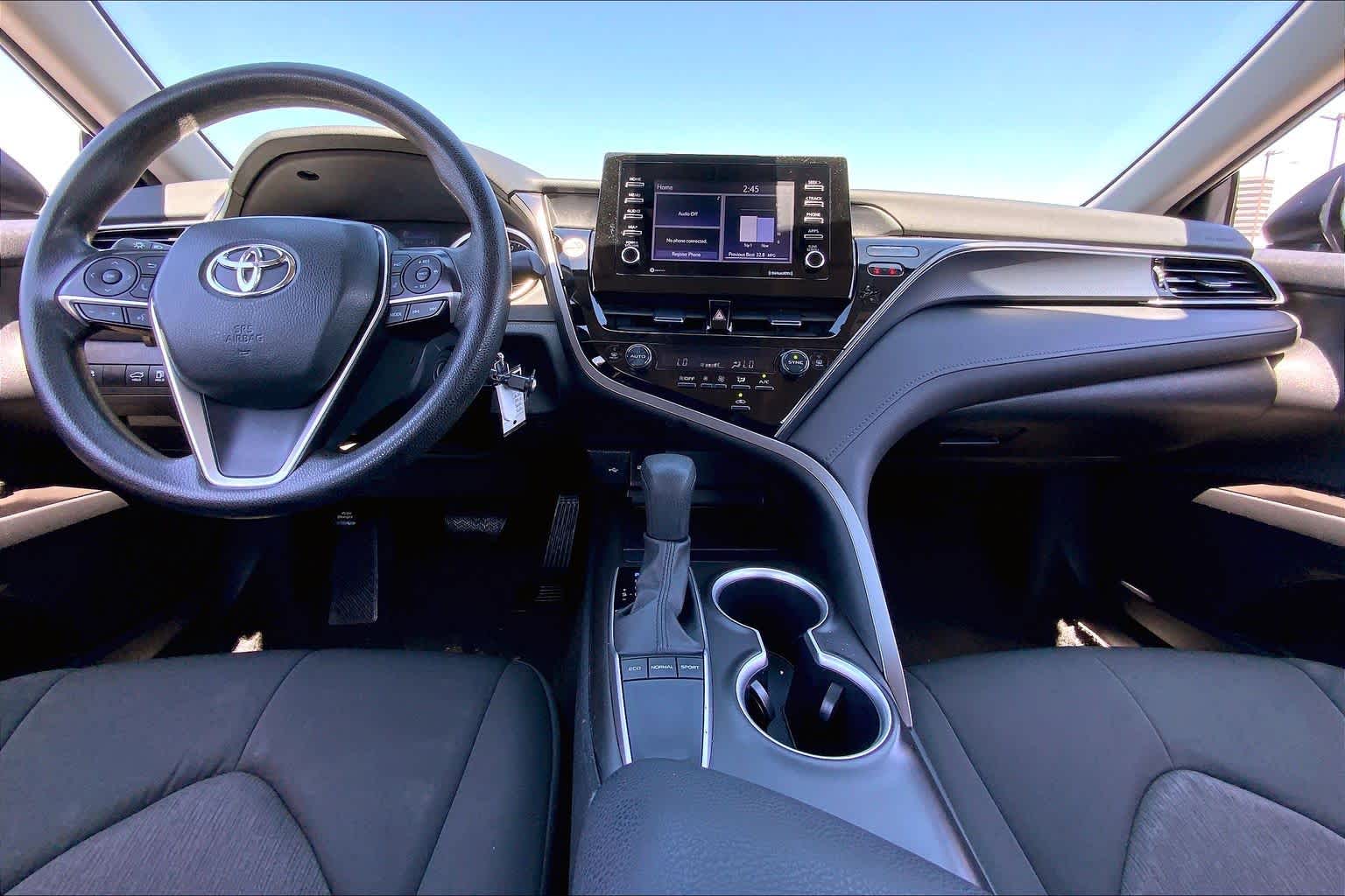 2024 Toyota Camry LE Midnight Black Metallic at Group 1 Toyota Southwest