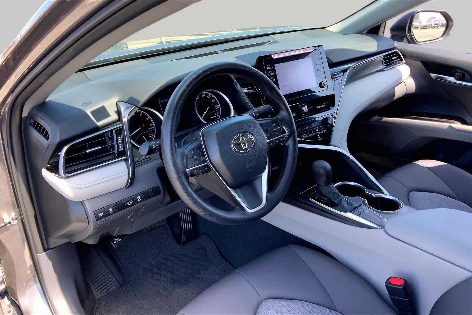 2024 Toyota Camry LE Predawn Gray Mica at Group 1 Toyota Southwest