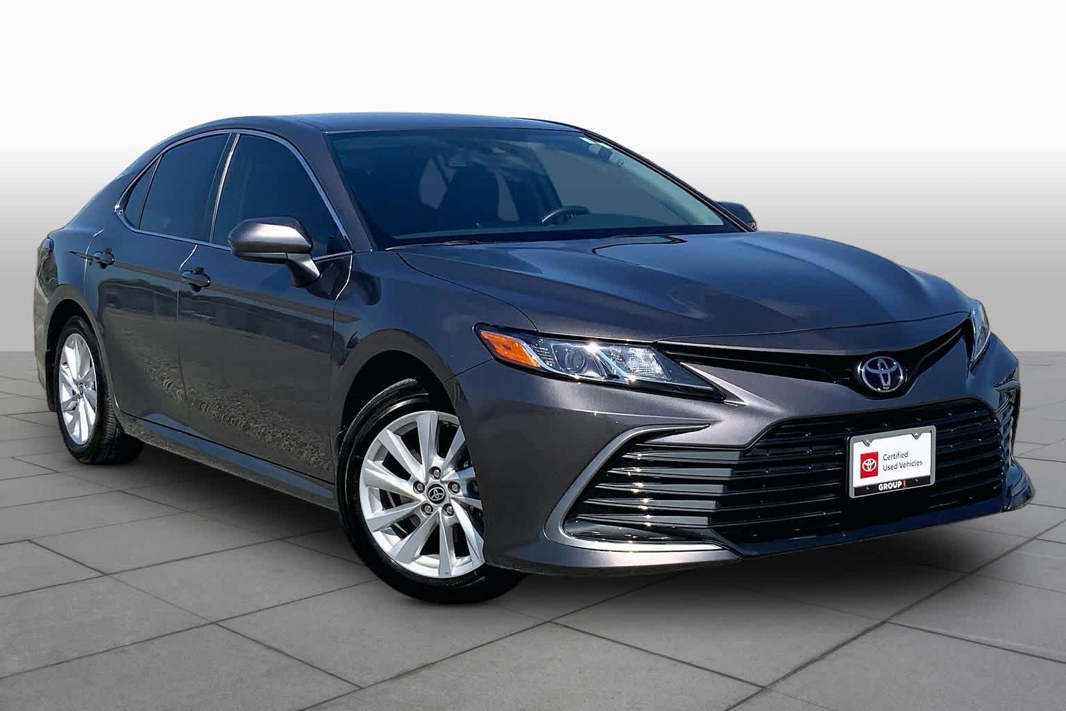 2024 Toyota Camry LE Predawn Gray Mica at Group 1 Toyota Southwest