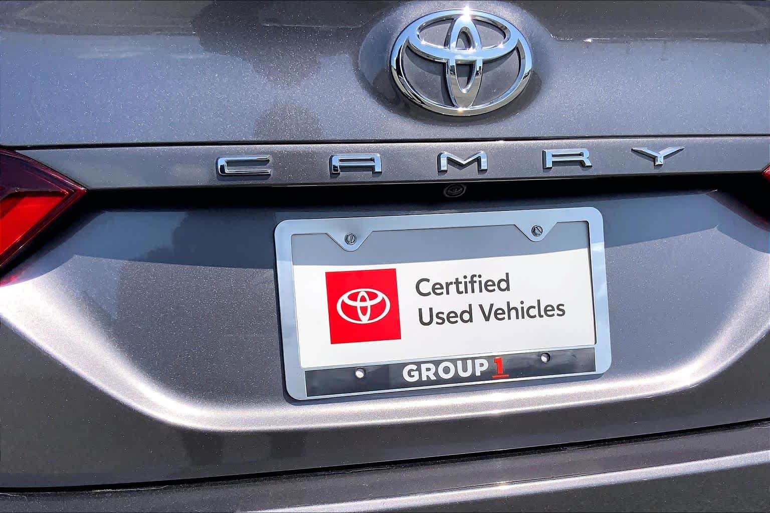 2024 Toyota Camry LE Predawn Gray Mica at Group 1 Toyota Southwest