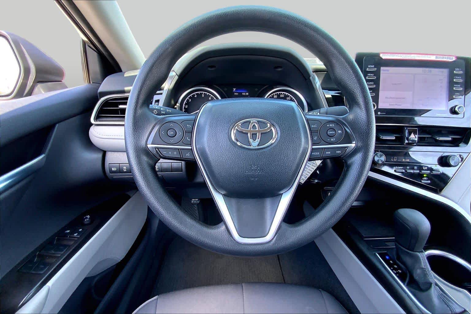 2024 Toyota Camry LE Predawn Gray Mica at Group 1 Toyota Southwest