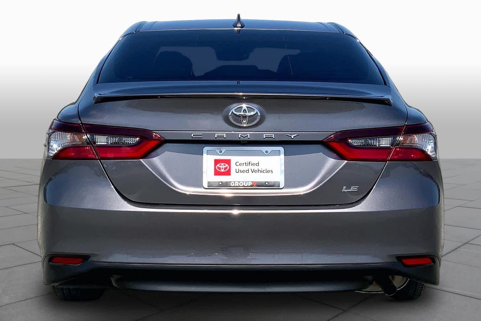 2024 Toyota Camry LE Predawn Gray Mica at Group 1 Toyota Southwest