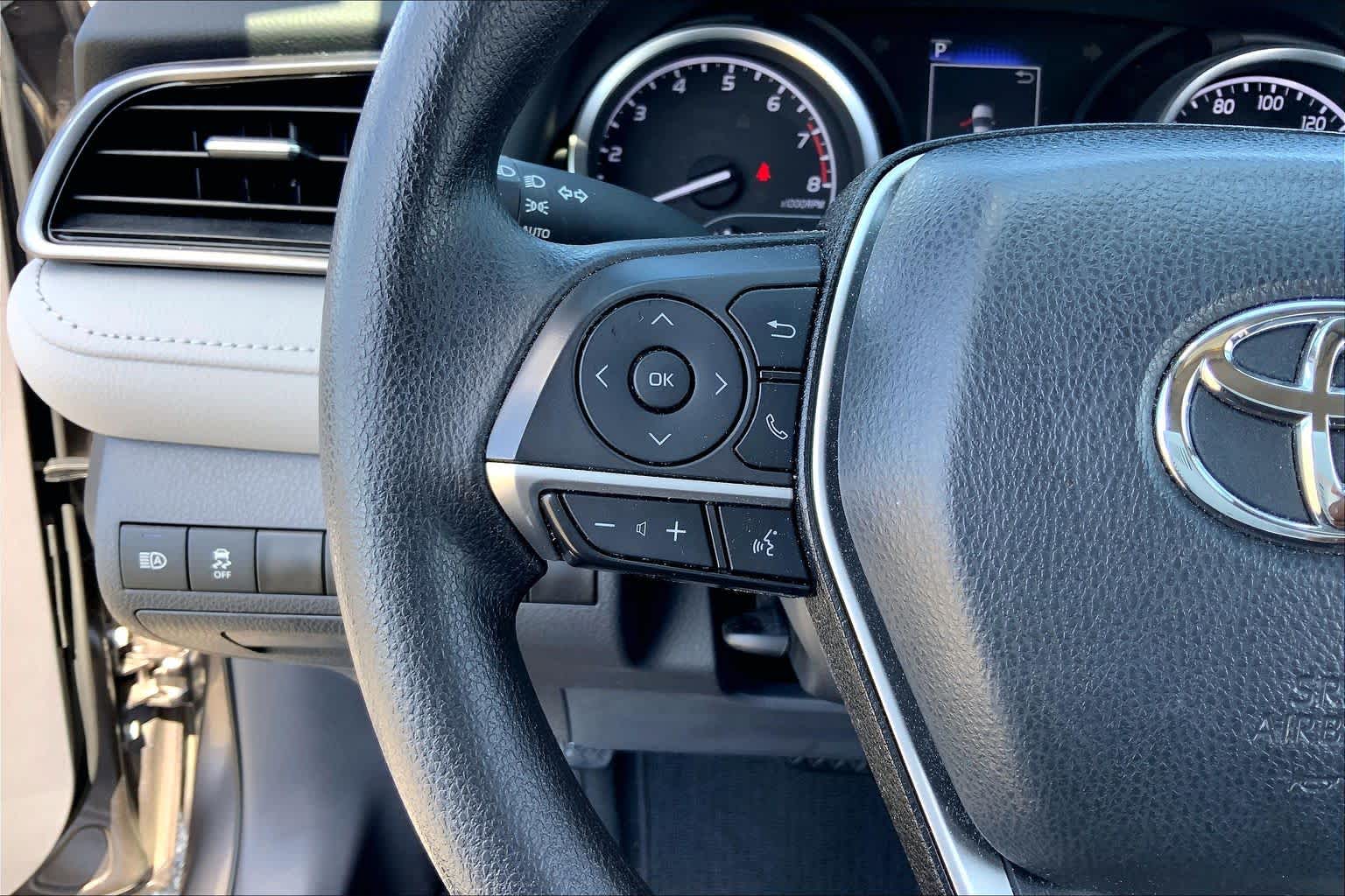 2024 Toyota Camry LE Predawn Gray Mica at Group 1 Toyota Southwest