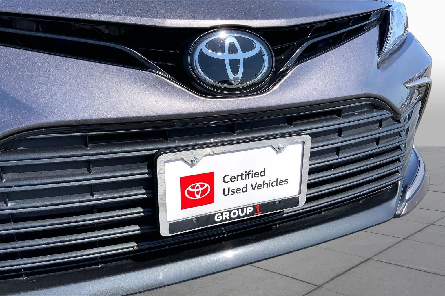 2024 Toyota Camry LE Predawn Gray Mica at Group 1 Toyota Southwest