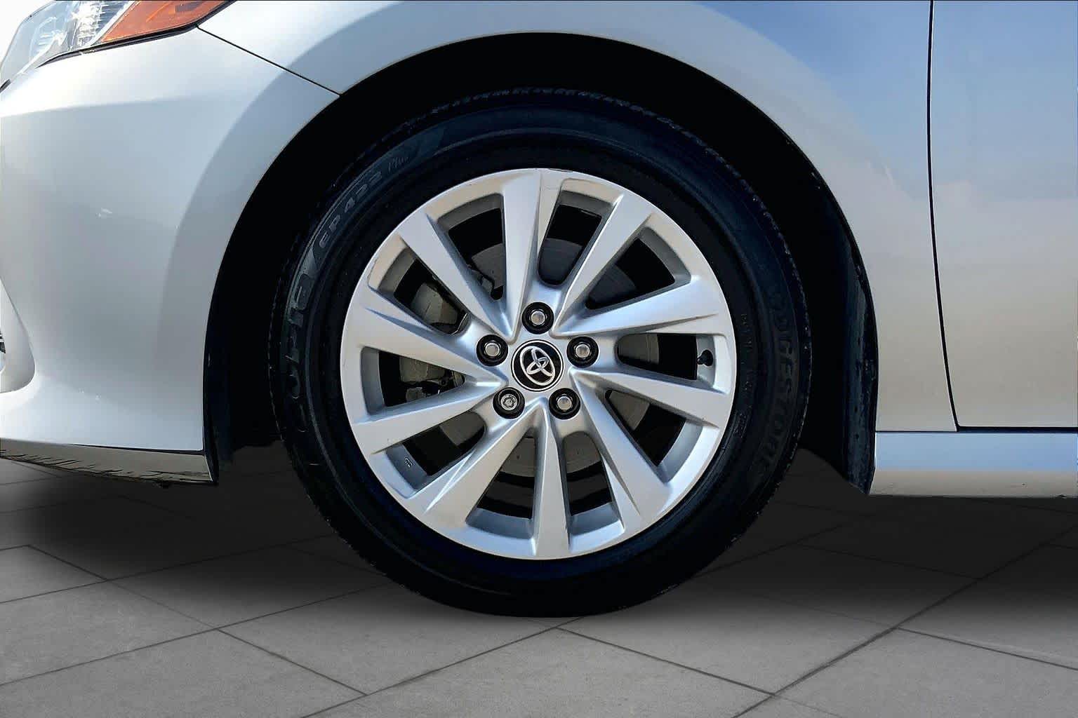2024 Toyota Camry LE Celestial Silver Metallic at Baytown Ford