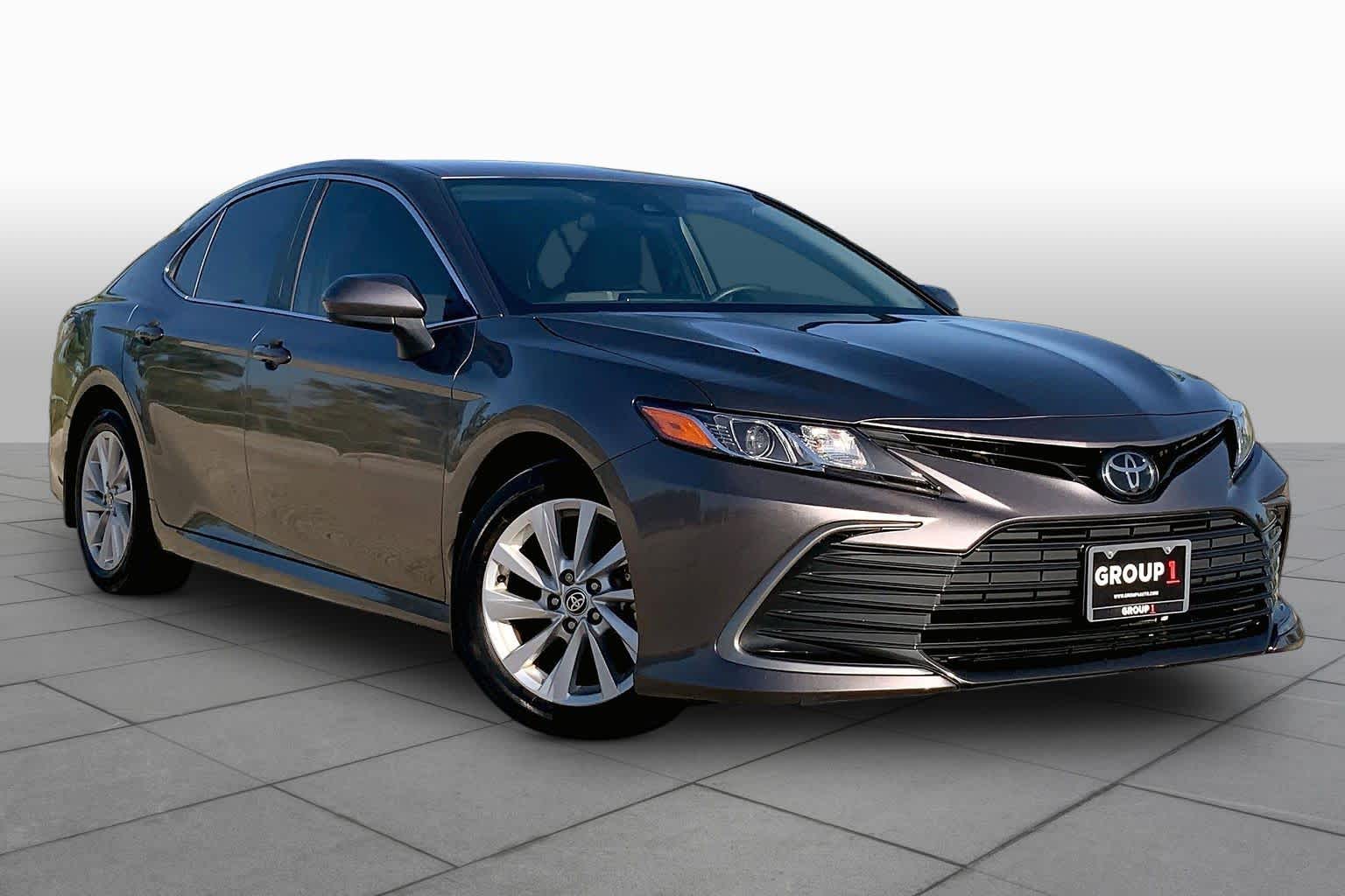 2024 Toyota Camry LE Predawn Gray Mica at HGreg Houston