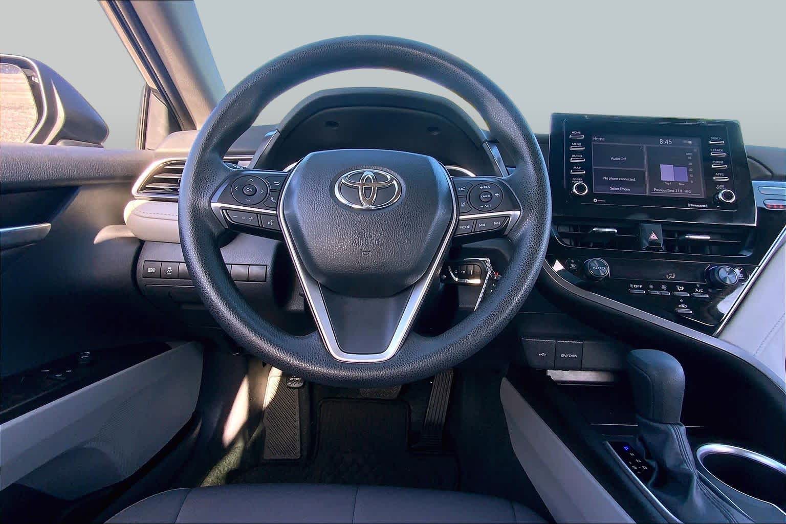 2024 Toyota Camry LE Predawn Gray Mica at HGreg Houston