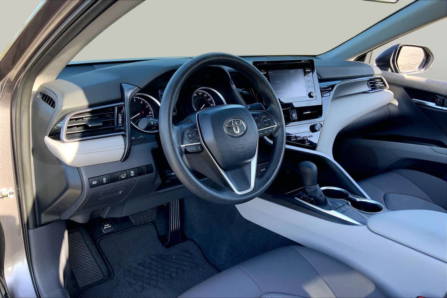 2024 Toyota Camry LE Predawn Gray Mica at HGreg Houston