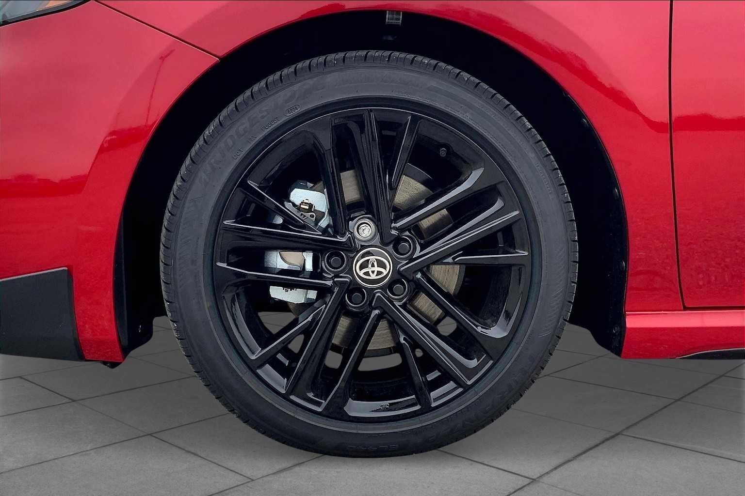 2025 Toyota Camry SE Supersonic Red at AutoNation USA Houston