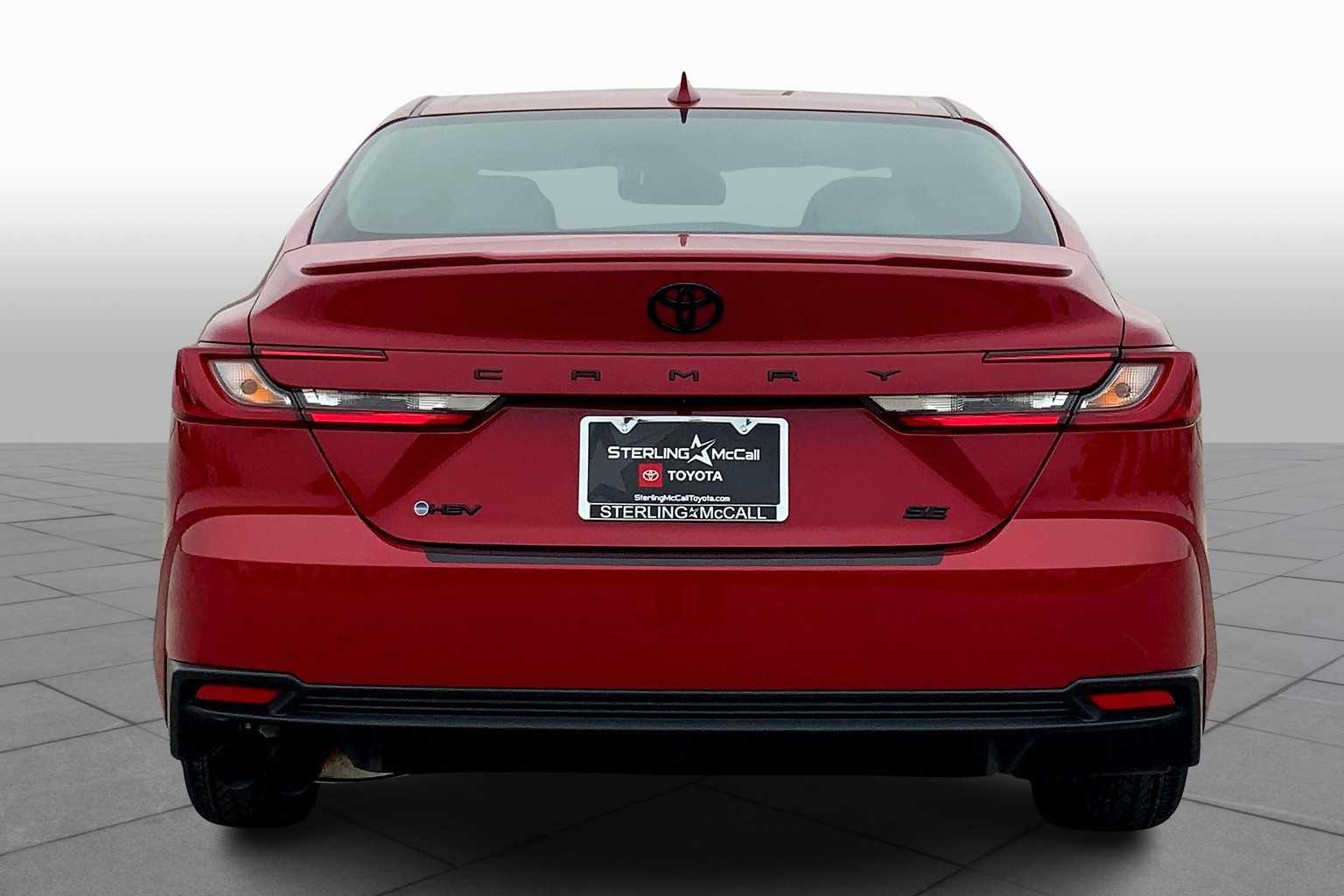 2025 Toyota Camry SE Supersonic Red at AutoNation USA Houston