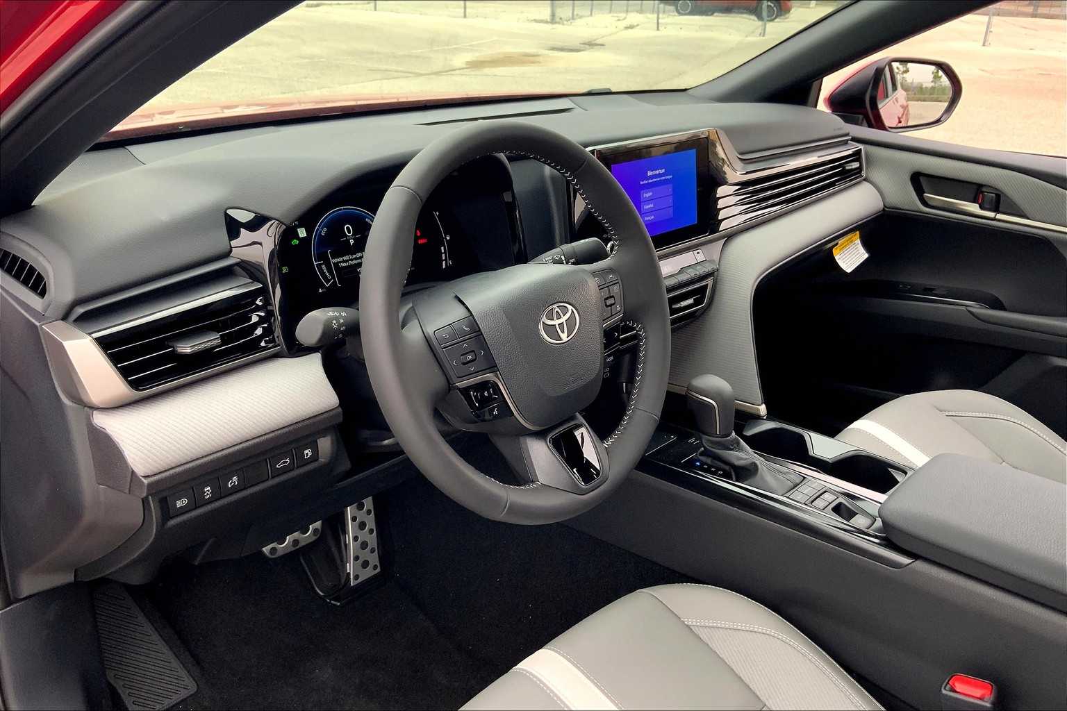 2025 Toyota Camry SE Supersonic Red at AutoNation USA Houston