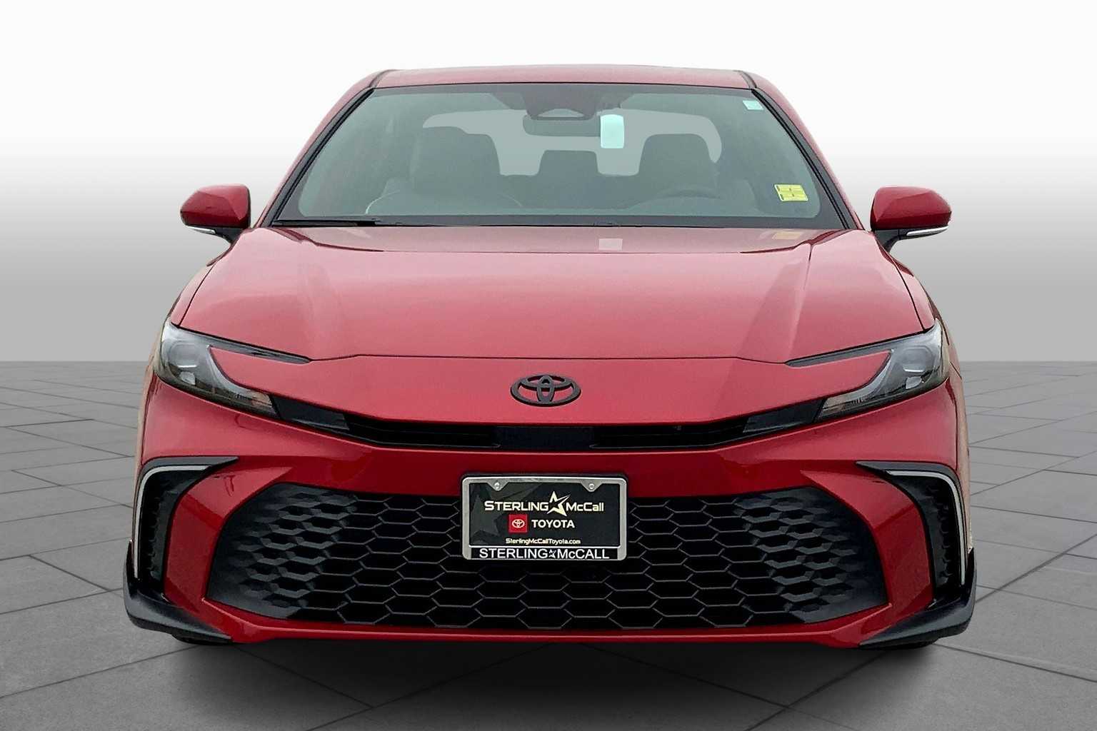 2025 Toyota Camry SE Supersonic Red at AutoNation USA Houston