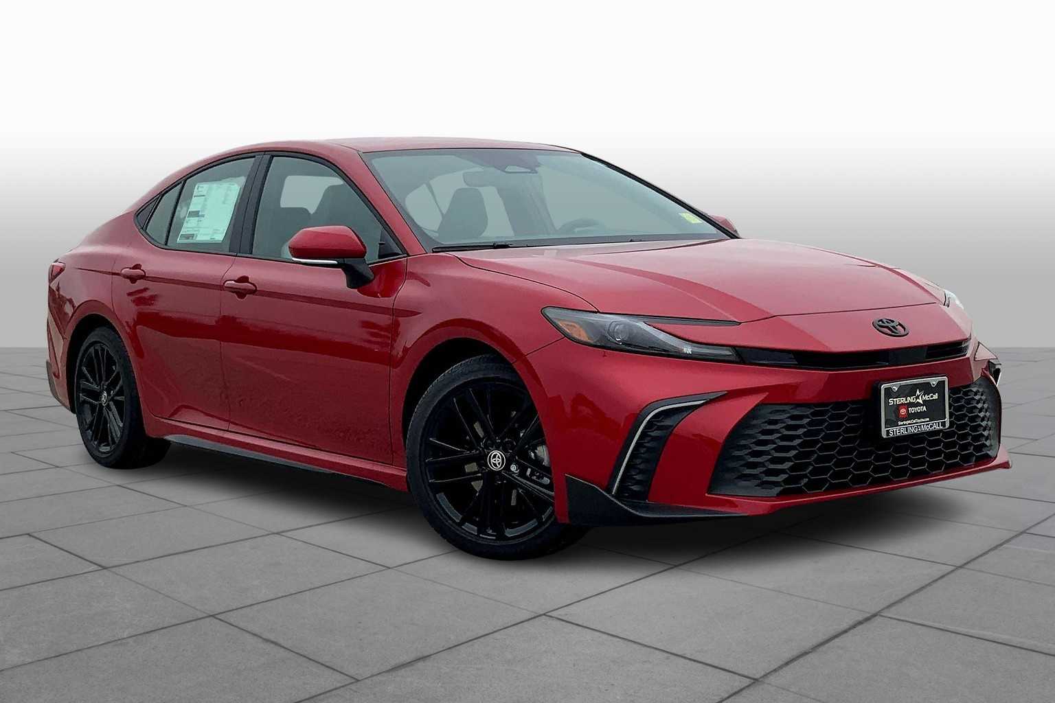 2025 Toyota Camry SE Supersonic Red at AutoNation USA Houston