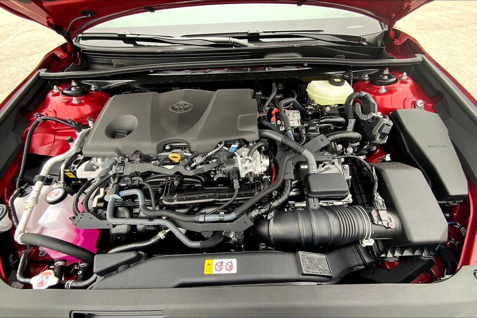 2025 Toyota Camry SE Supersonic Red at AutoNation USA Houston