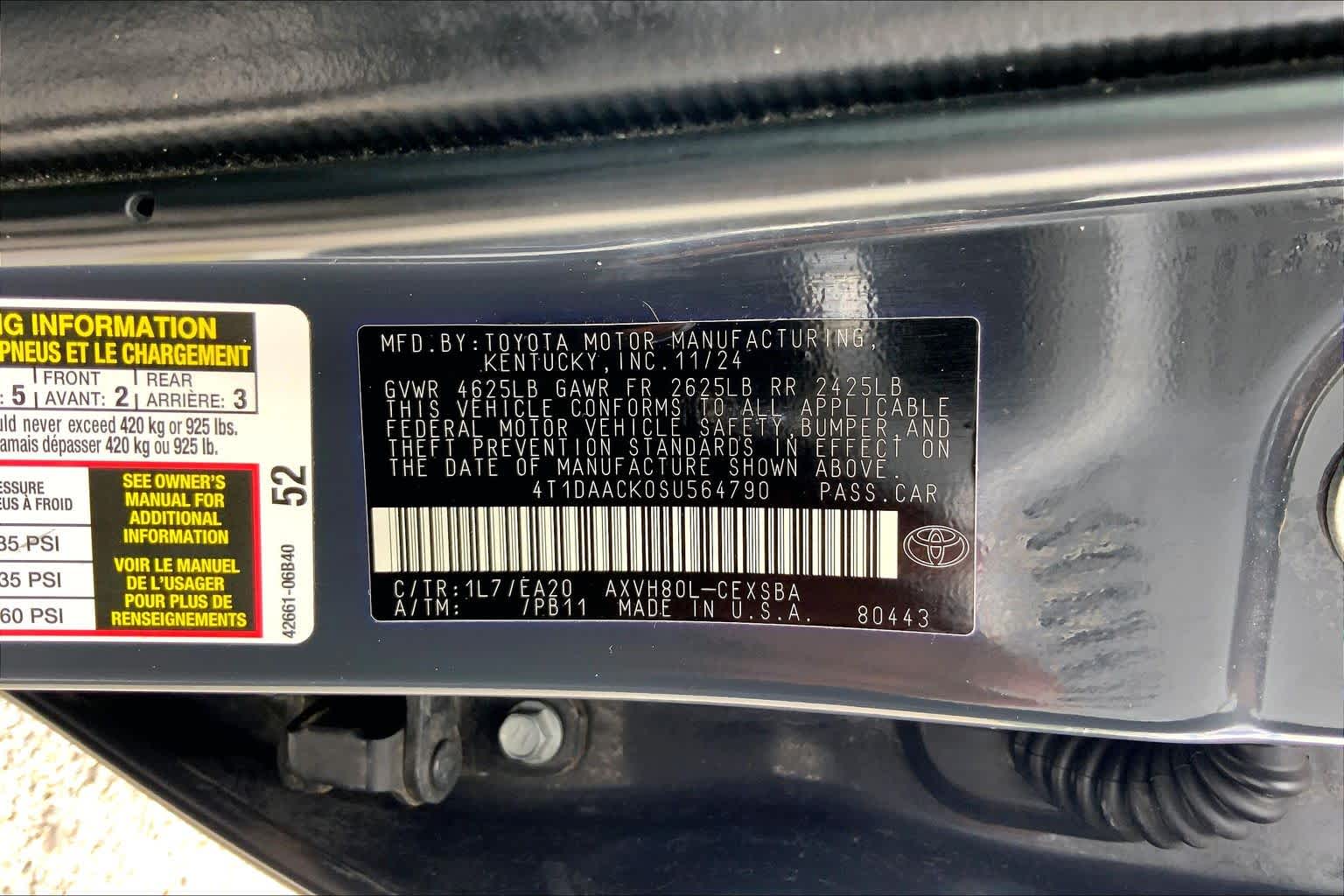 2025 Toyota Camry SE Underground at Texan GMC Buick