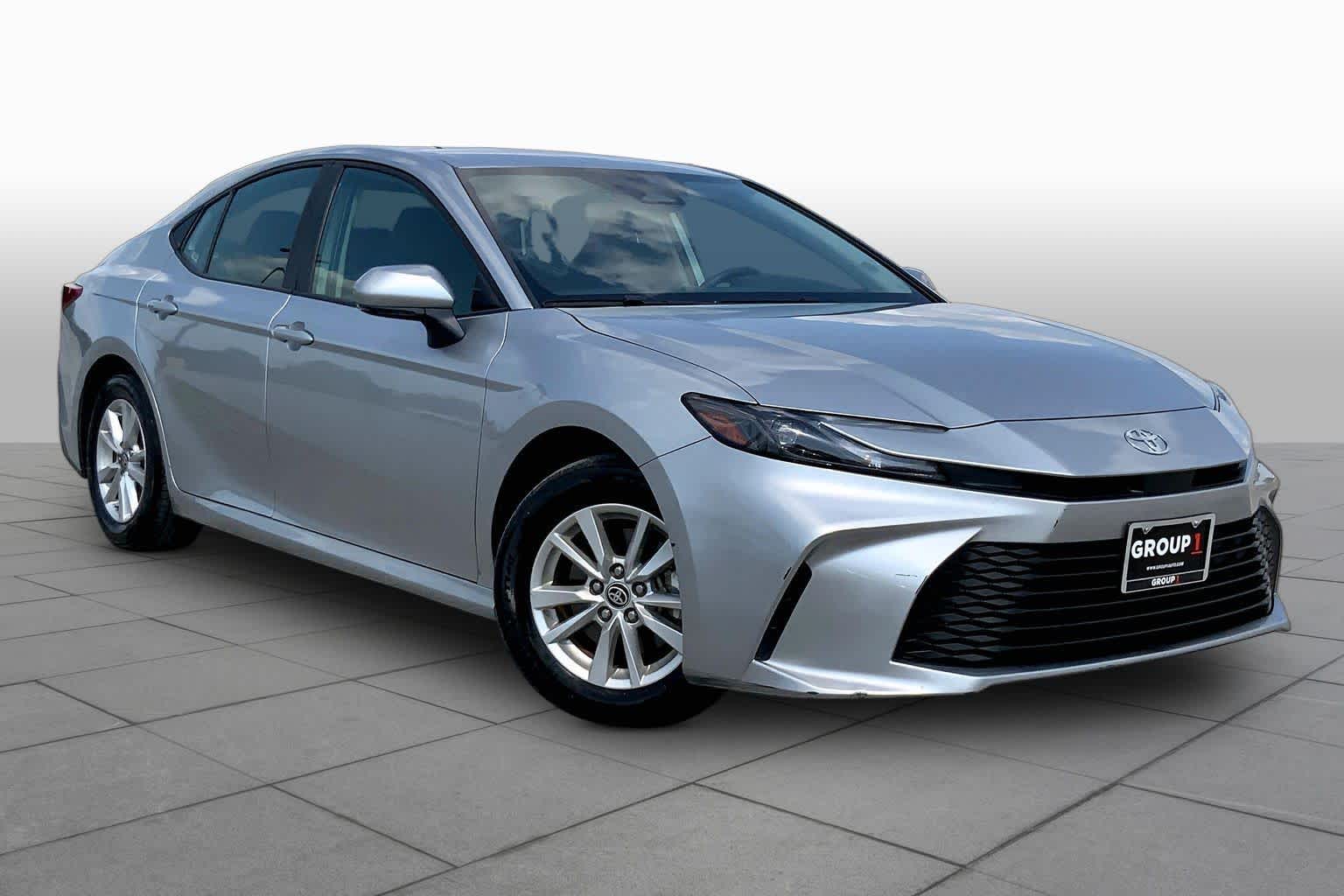 2025 Toyota Camry LE Celestial Silver Metallic at Group 1 Toyota Southwest