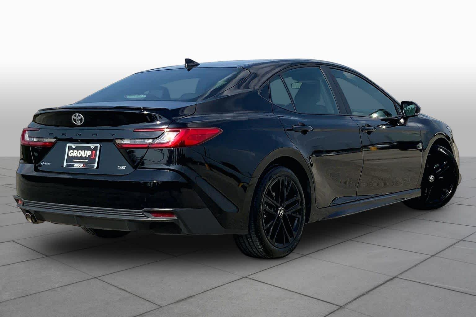 2025 Toyota Camry SE Midnight Black Metallic at Sterling McCall Nissan