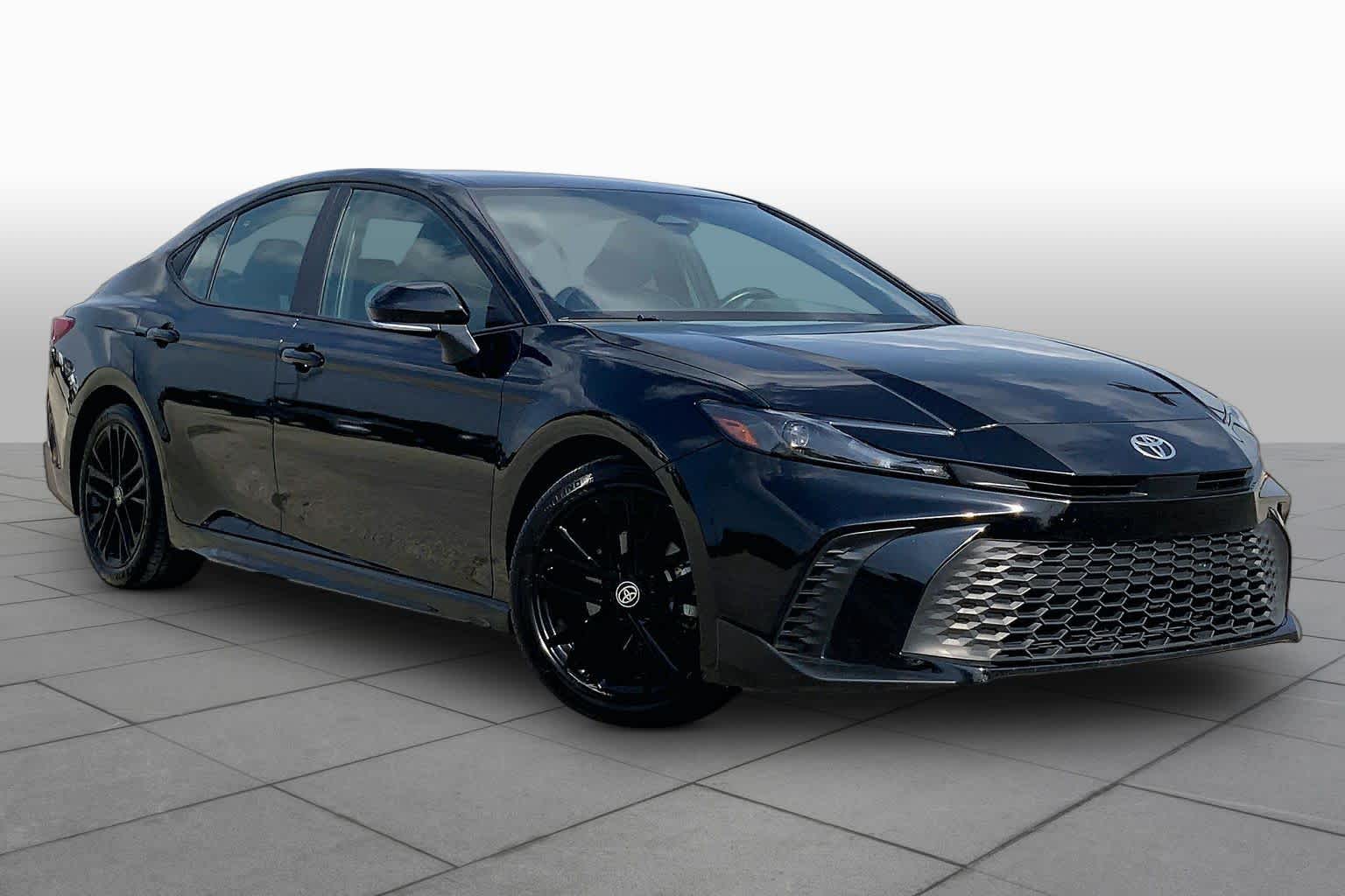 2025 Toyota Camry SE Midnight Black Metallic at Sterling McCall Nissan