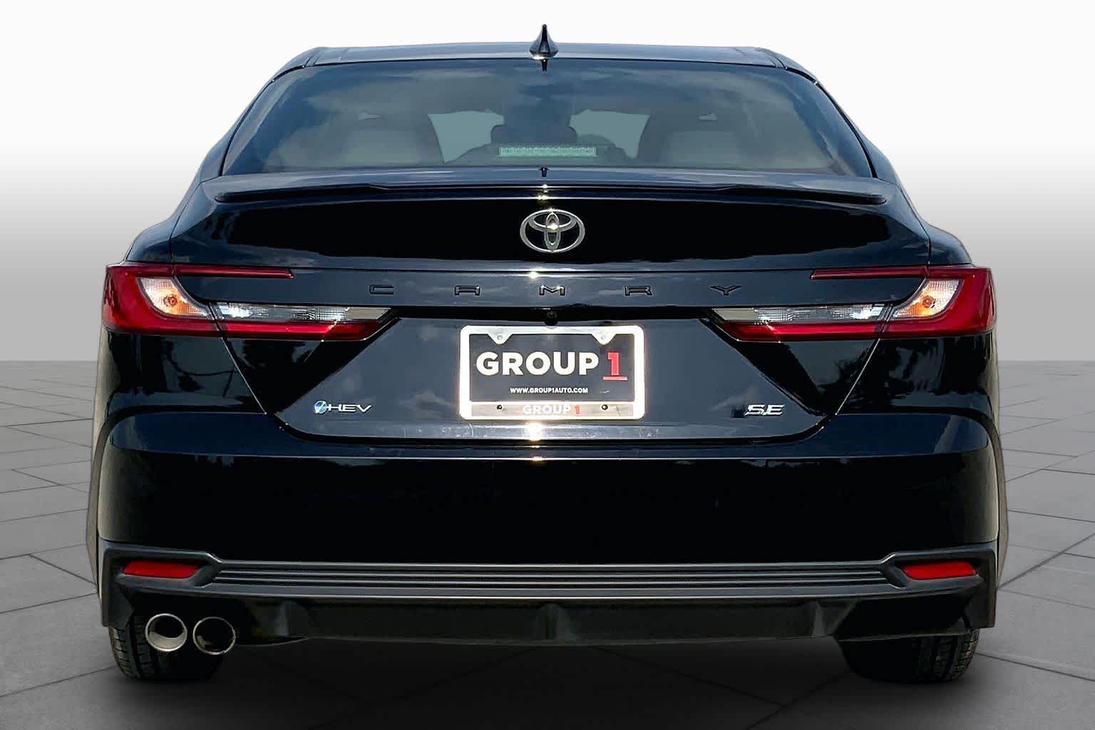 2025 Toyota Camry SE Midnight Black Metallic at Sterling McCall Nissan