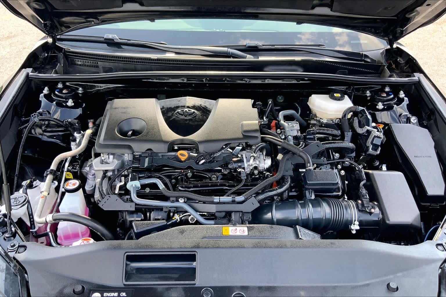 2025 Toyota Camry SE Midnight Black Metallic at Sterling McCall Nissan