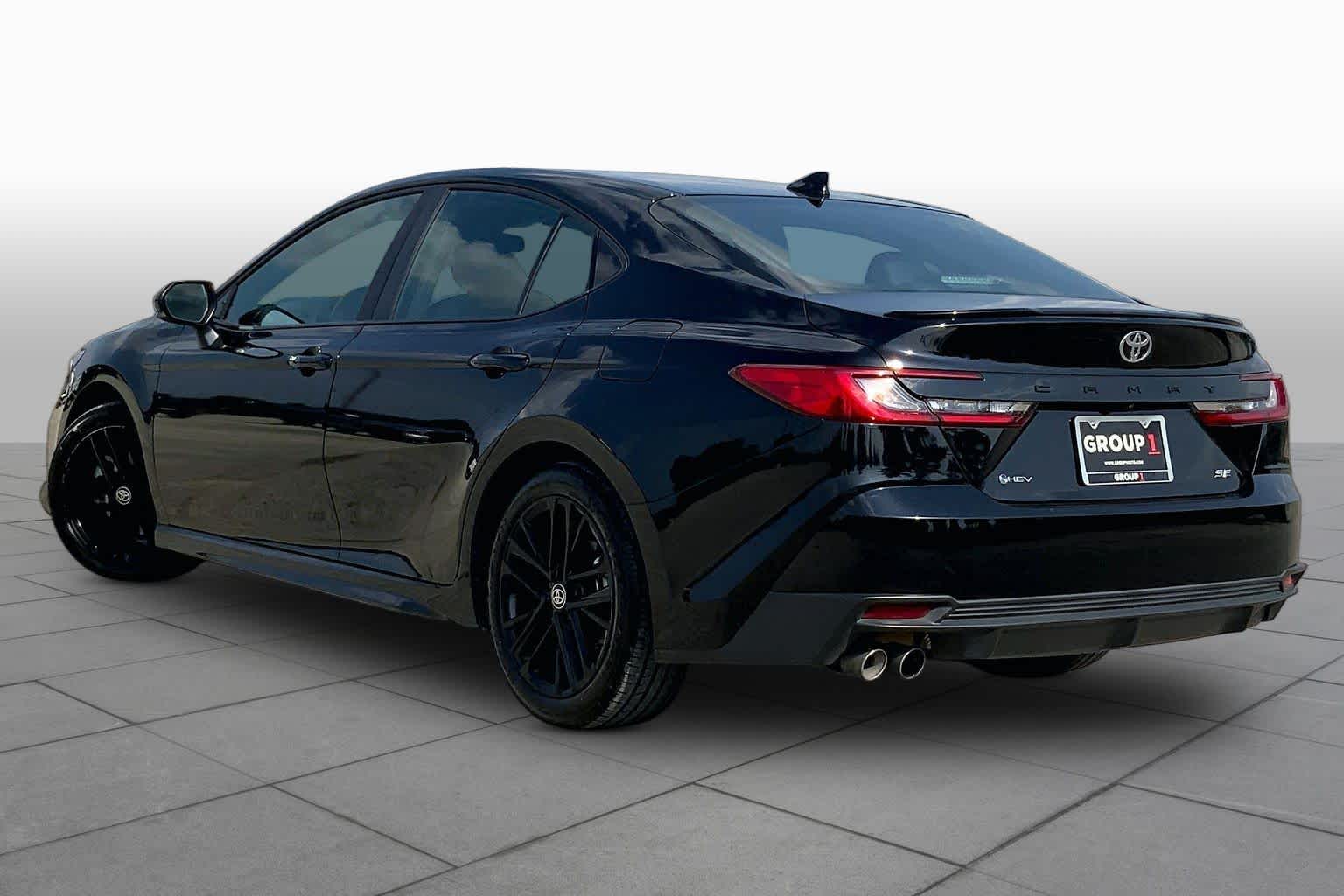 2025 Toyota Camry SE Midnight Black Metallic at Sterling McCall Nissan