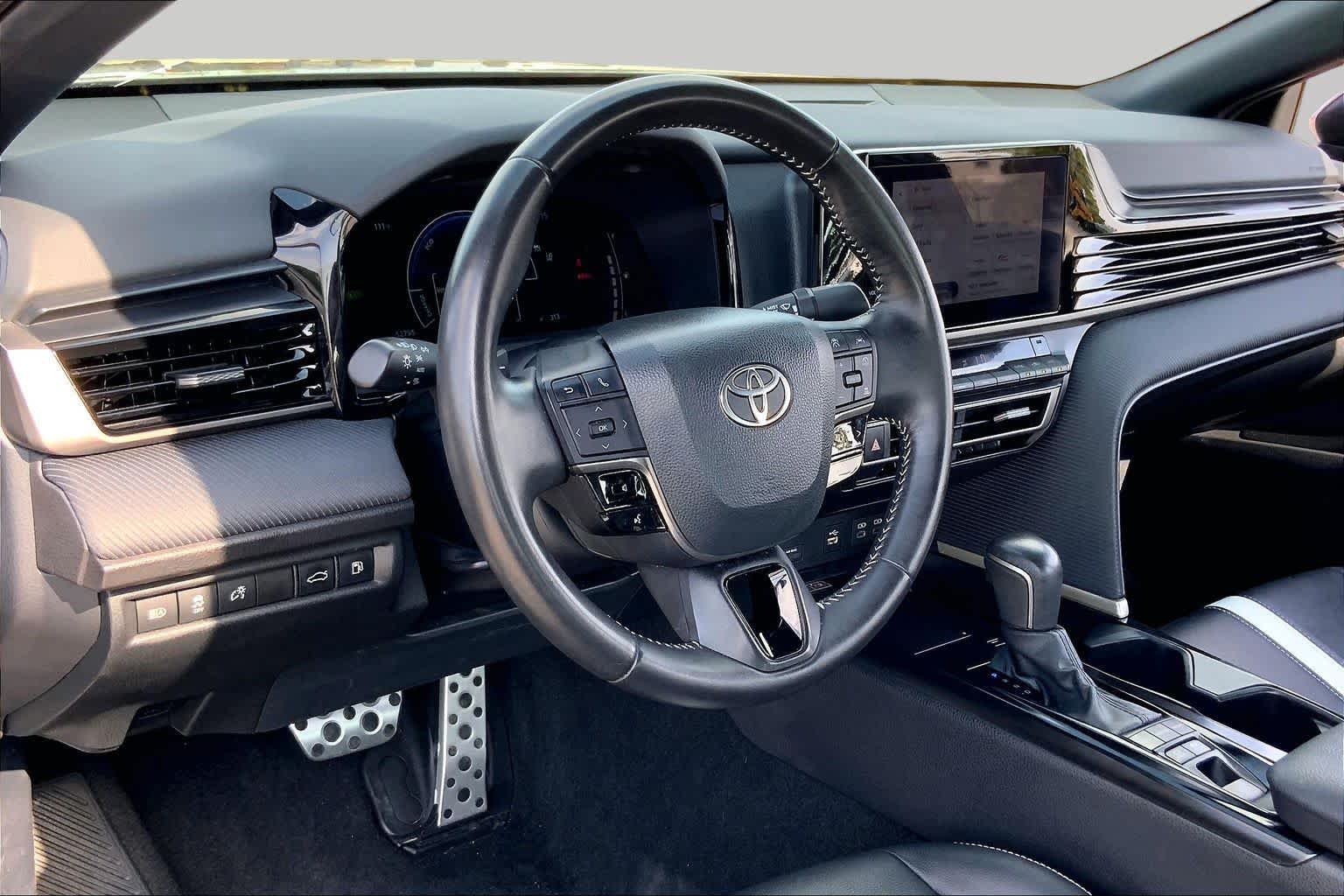 2025 Toyota Camry SE Midnight Black Metallic at Sterling McCall Nissan