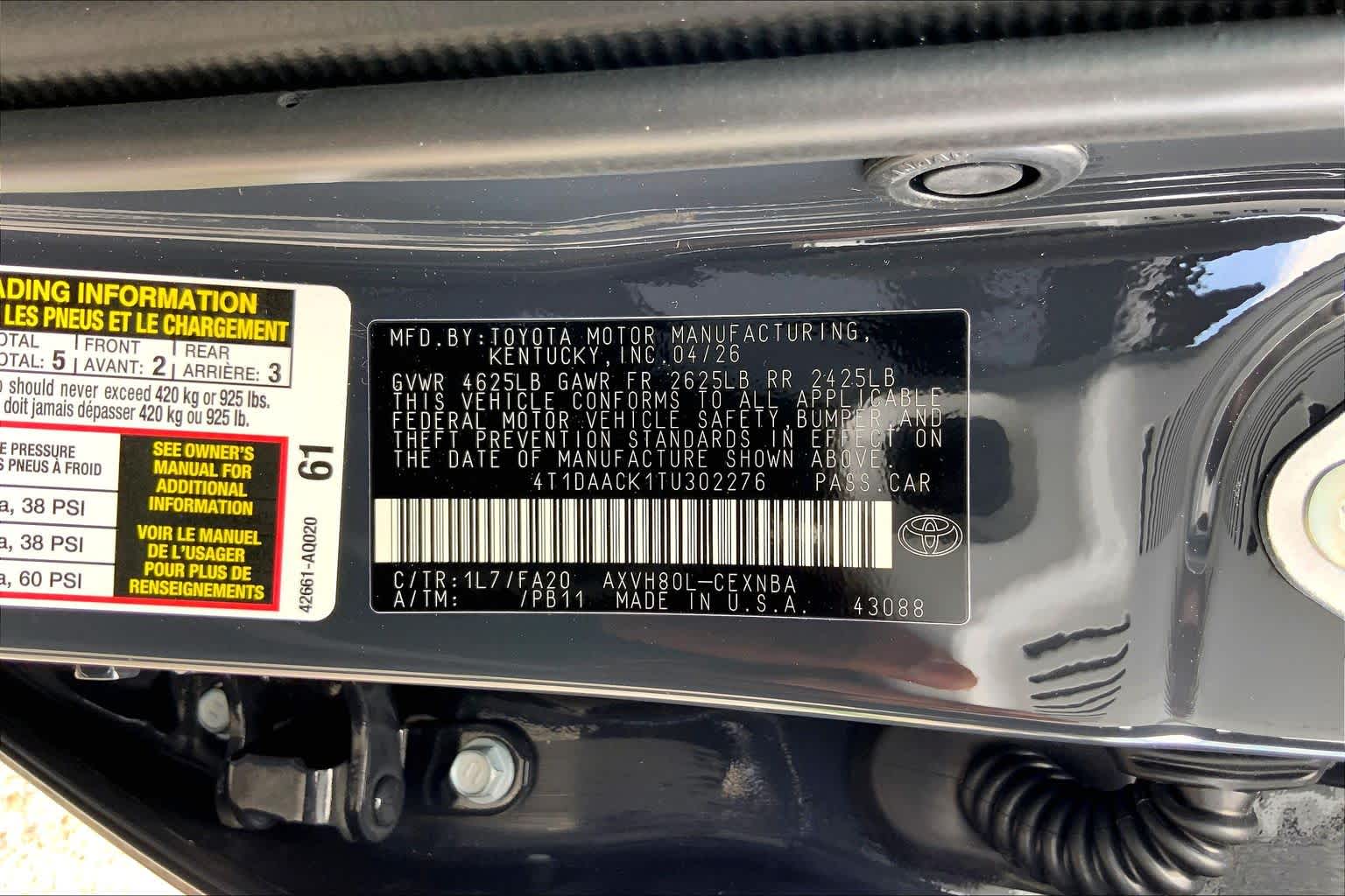 2026 Toyota Camry LE Underground at AutoNation USA Houston