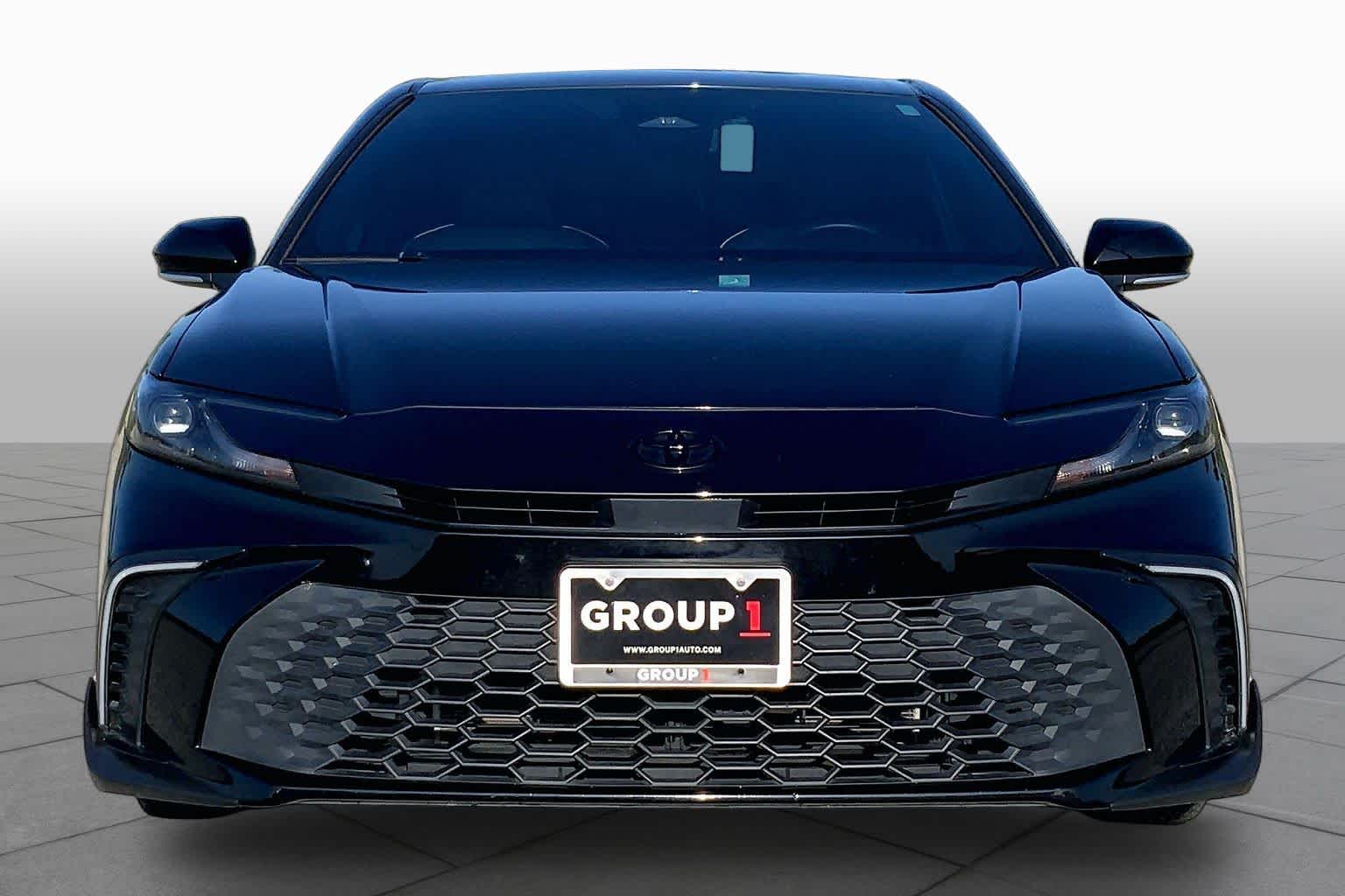 2025 Toyota Camry SE Midnight Black Metallic at Group 1 Toyota Southwest
