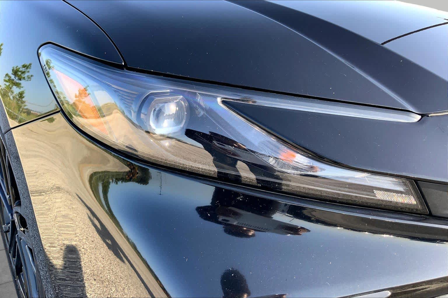 2025 Toyota Camry SE Midnight Black Metallic at Group 1 Toyota Southwest