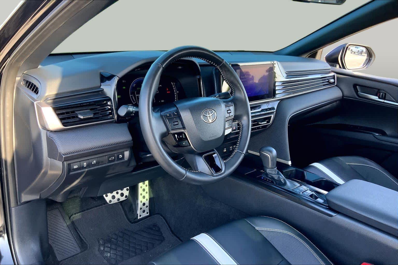 2025 Toyota Camry SE Midnight Black Metallic at Group 1 Toyota Southwest