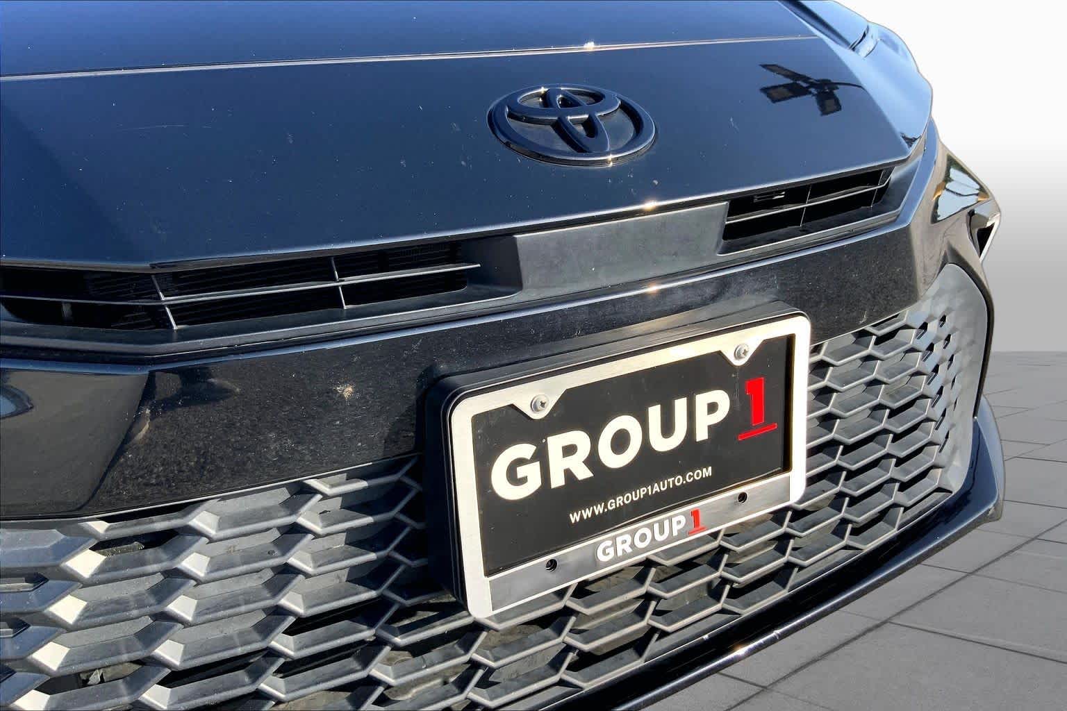 2025 Toyota Camry SE Midnight Black Metallic at Group 1 Toyota Southwest