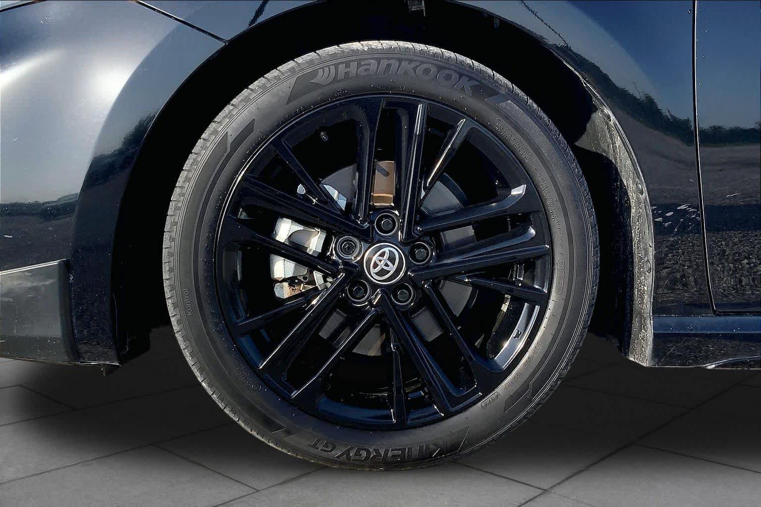 2025 Toyota Camry SE Midnight Black Metallic at Group 1 Toyota Southwest