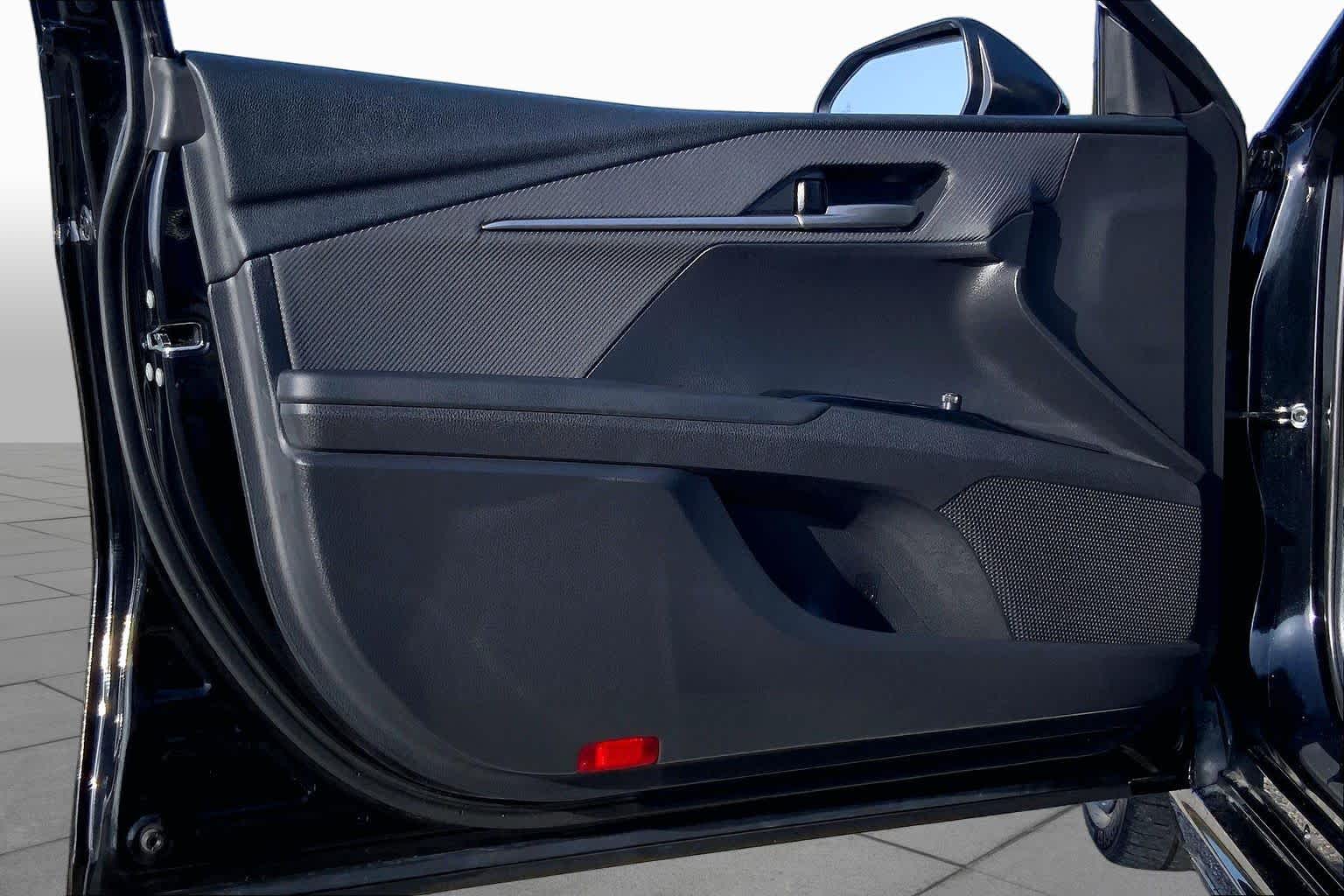 2025 Toyota Camry SE Midnight Black Metallic at Group 1 Toyota Southwest