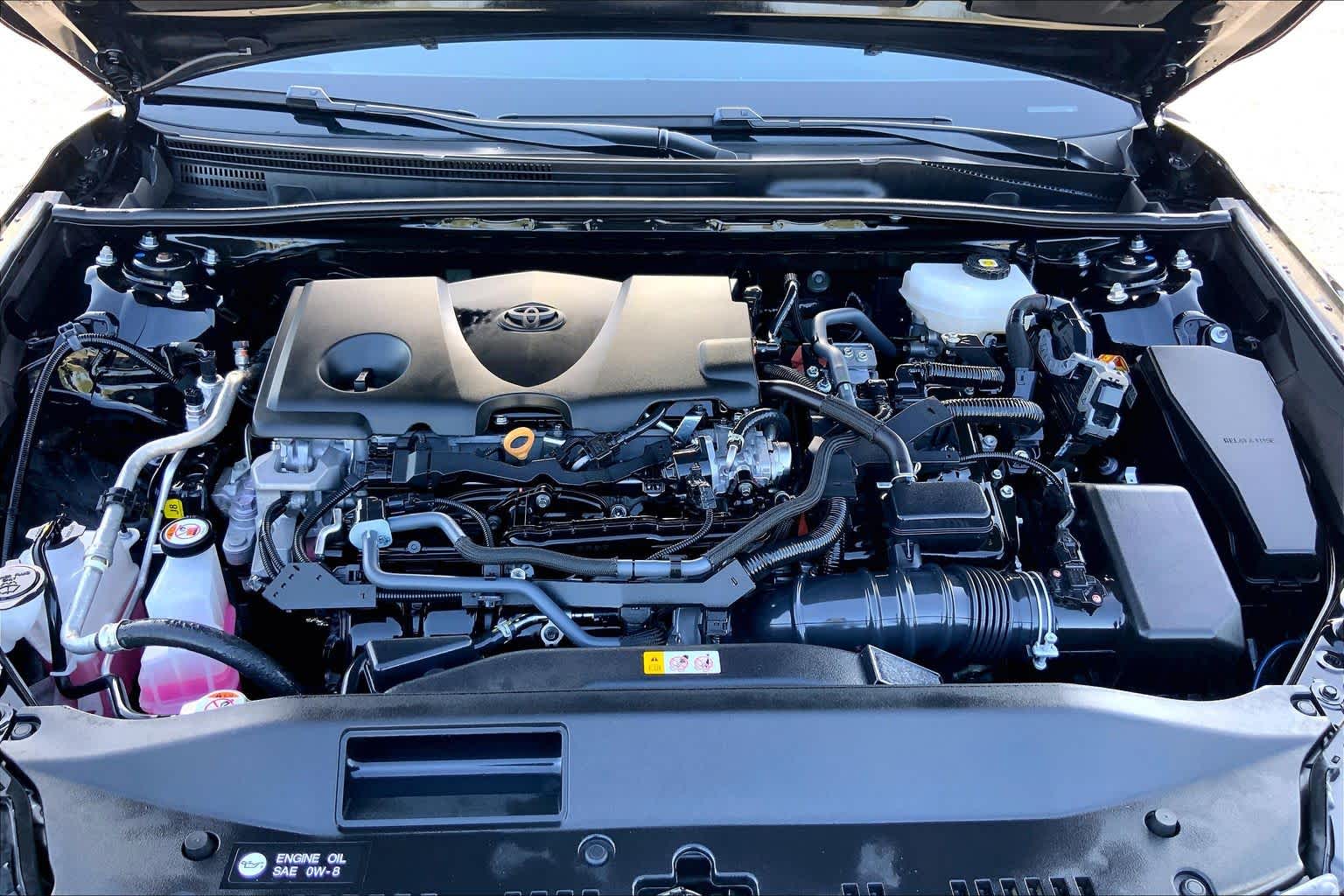2025 Toyota Camry SE Midnight Black Metallic at Group 1 Toyota Southwest