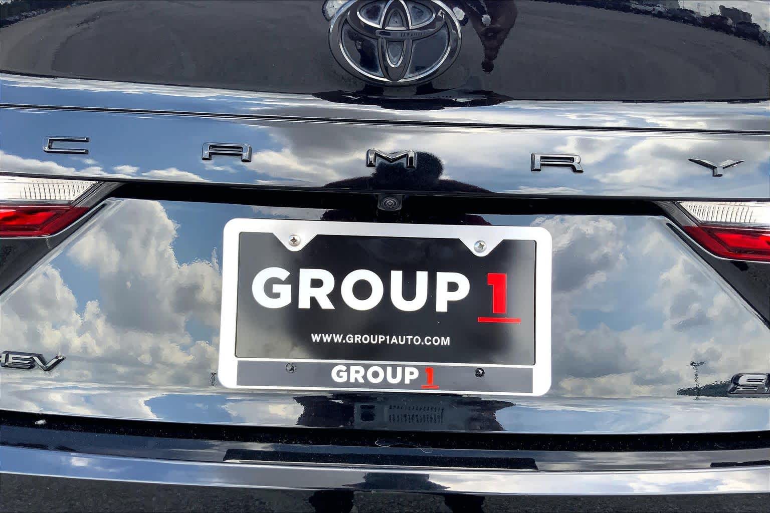 2025 Toyota Camry SE Midnight Black Metallic at Group 1 Toyota Southwest