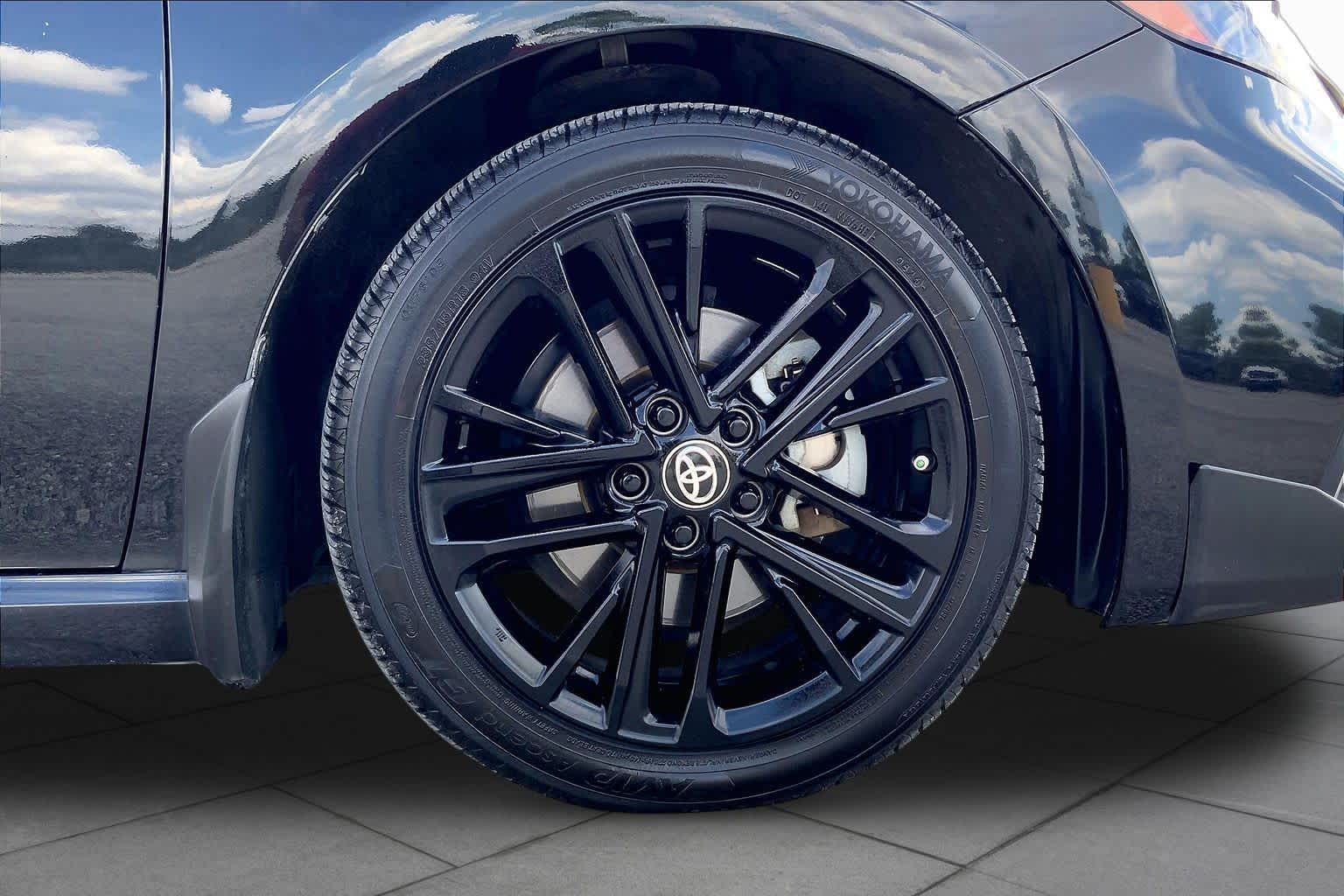 2025 Toyota Camry SE Midnight Black Metallic at Group 1 Toyota Southwest