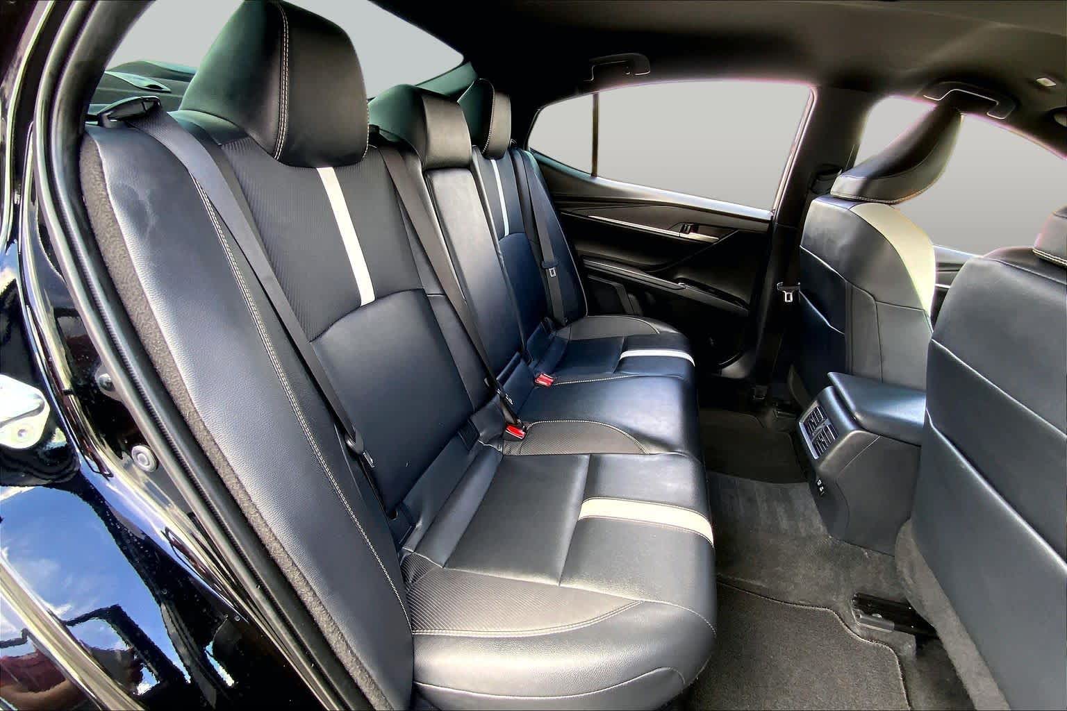 2025 Toyota Camry SE Midnight Black Metallic at Group 1 Toyota Southwest