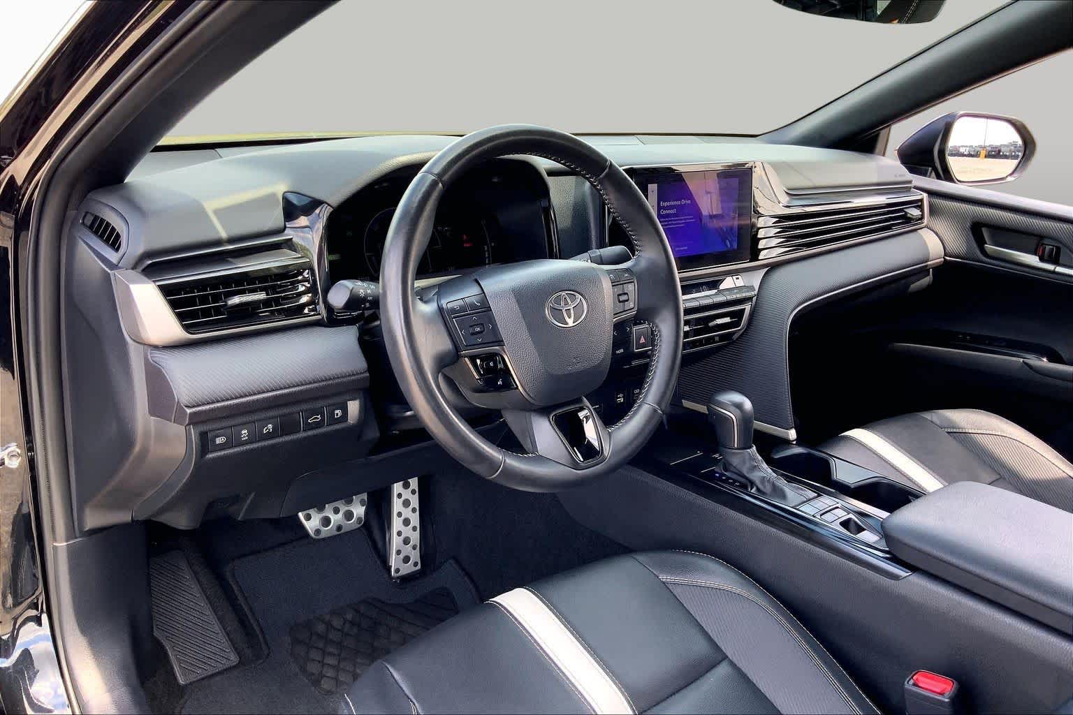 2025 Toyota Camry SE Midnight Black Metallic at Group 1 Toyota Southwest