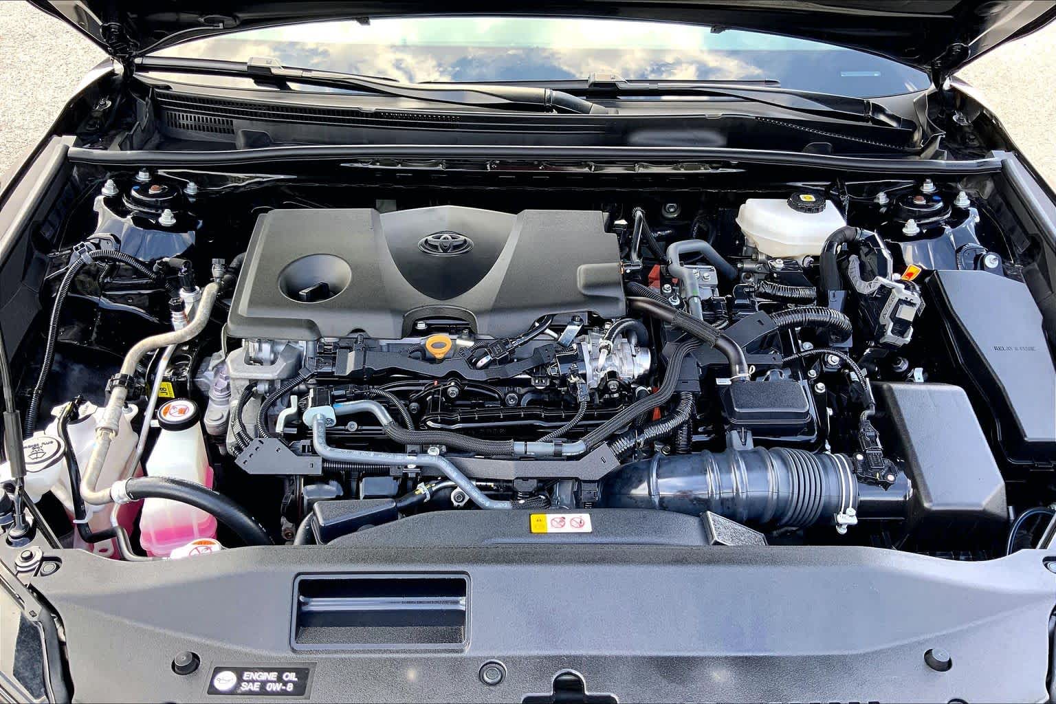 2025 Toyota Camry SE Midnight Black Metallic at Group 1 Toyota Southwest
