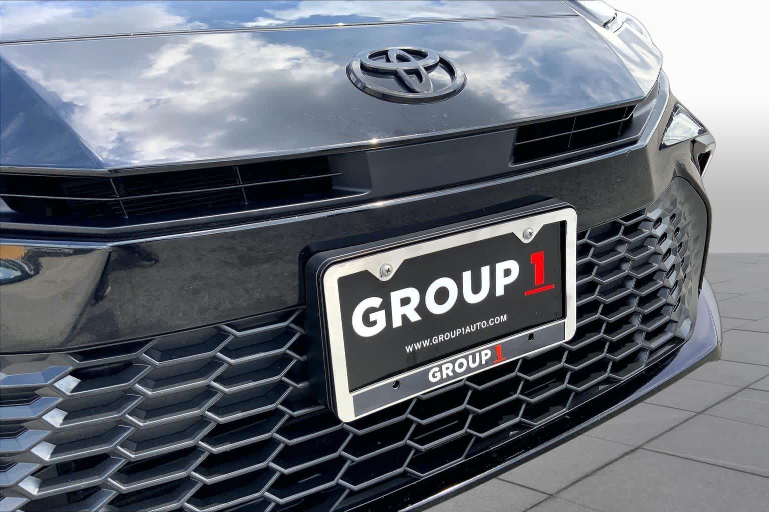 2025 Toyota Camry SE Midnight Black Metallic at Group 1 Toyota Southwest