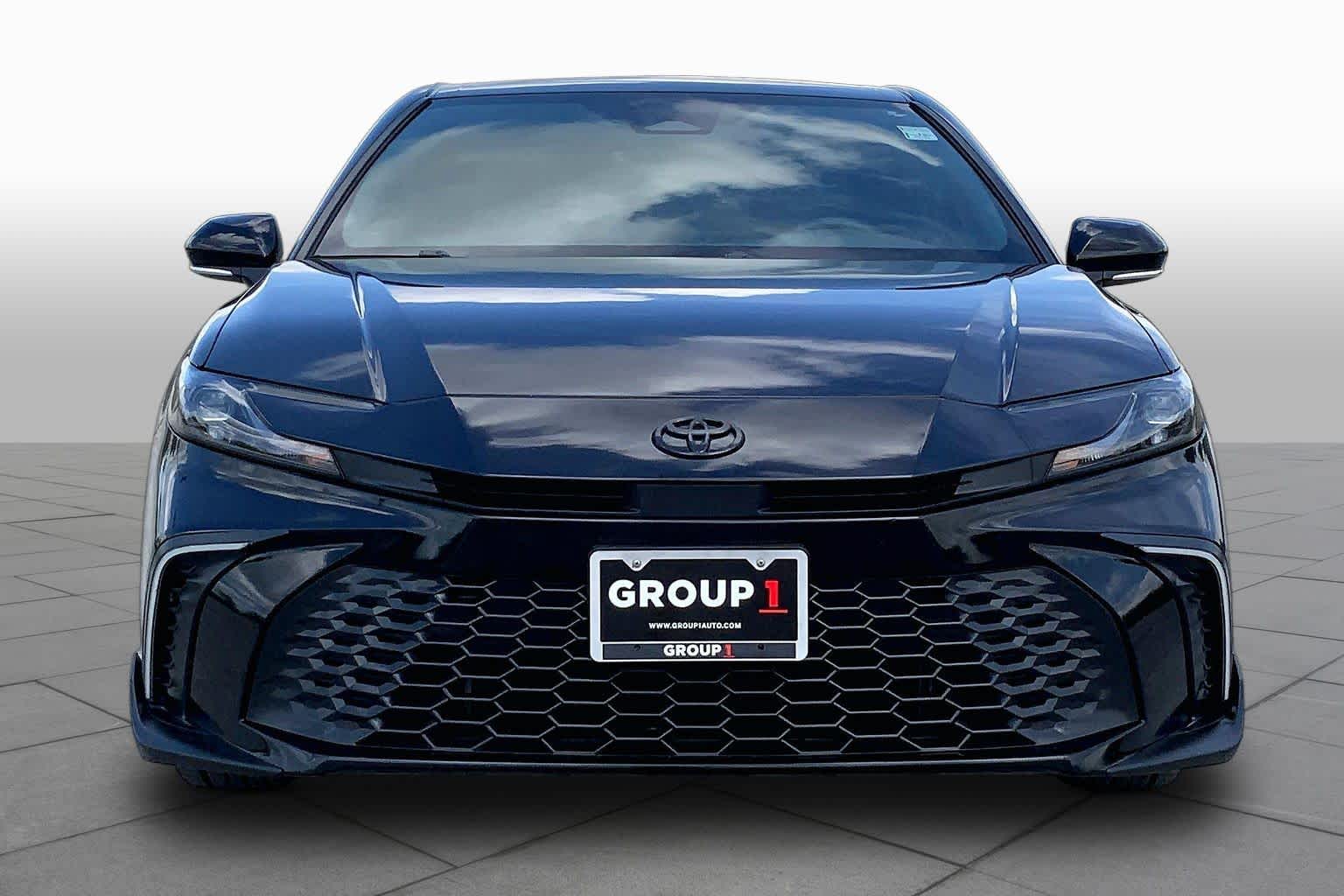 2025 Toyota Camry SE Midnight Black Metallic at Group 1 Toyota Southwest