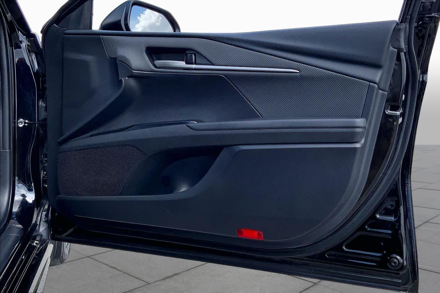 2025 Toyota Camry SE Midnight Black Metallic at Group 1 Toyota Southwest