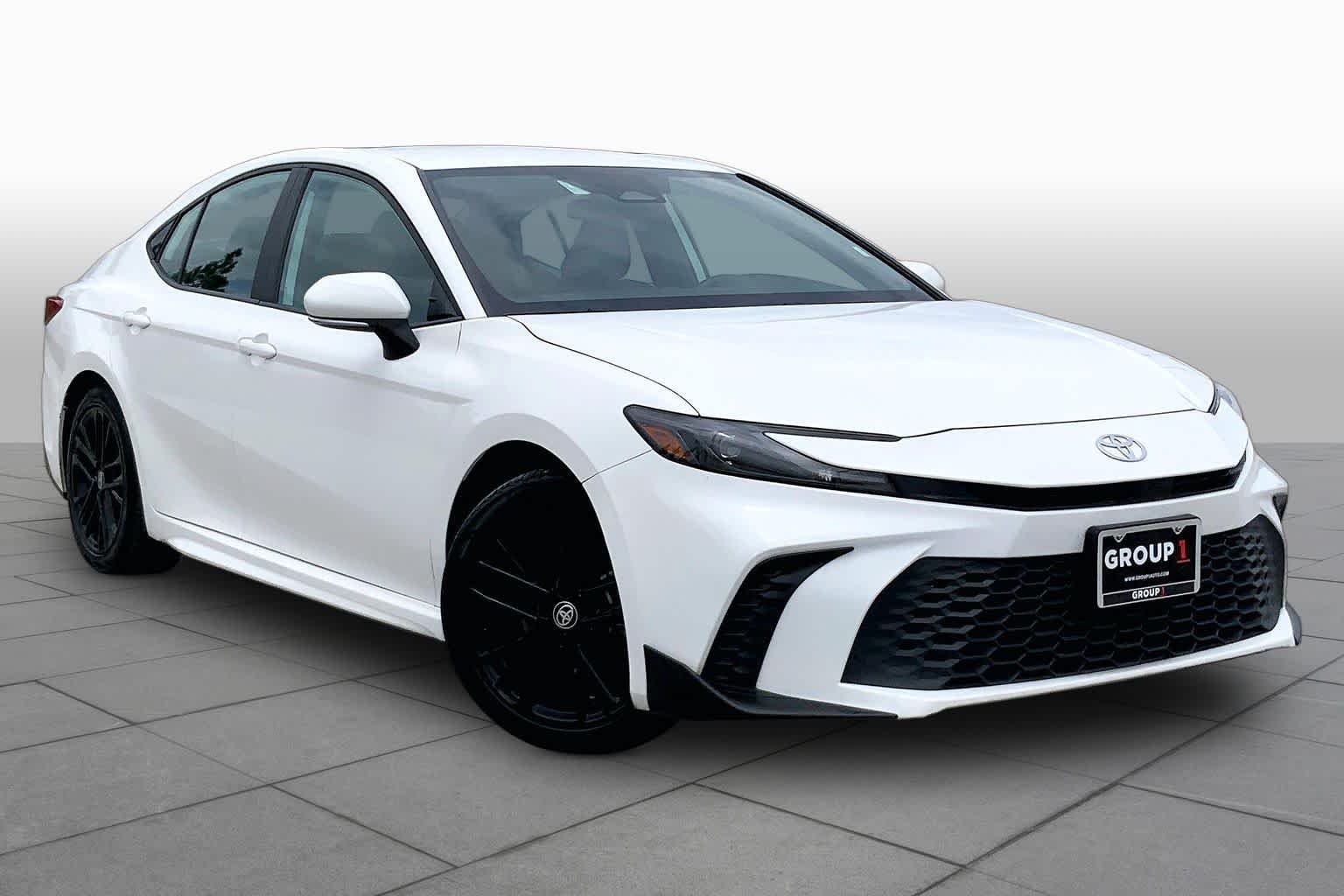 2025 Toyota Camry SE Ice Cap at Texan GMC Buick