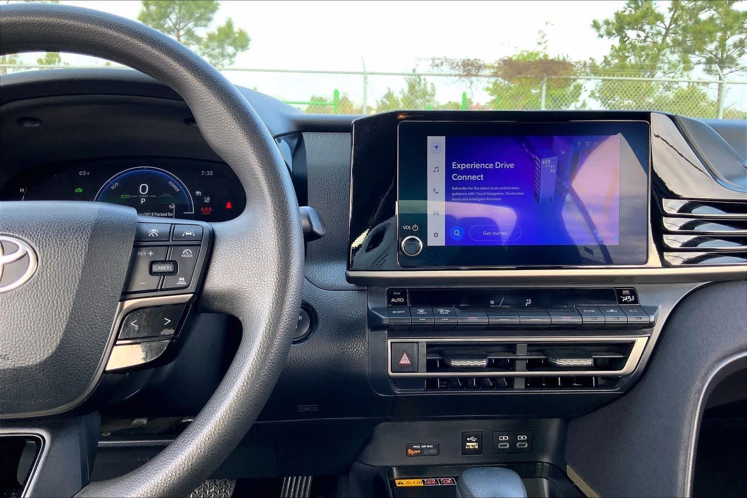 2025 Toyota Camry LE Midnight Black Metallic at Group 1 Toyota Southwest