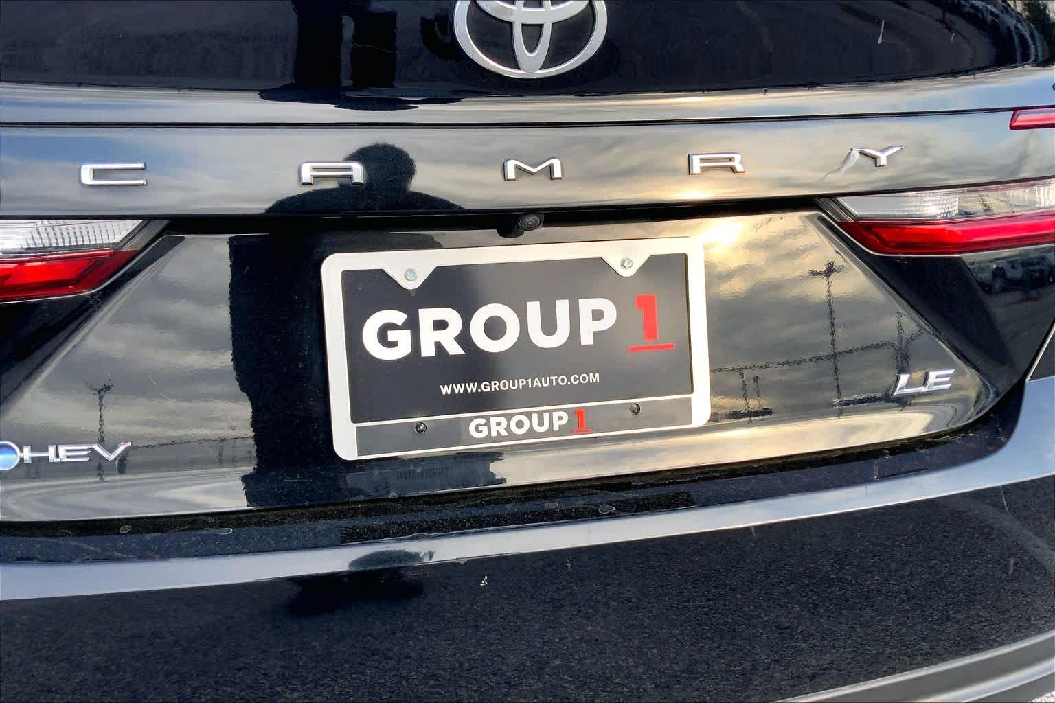 2025 Toyota Camry LE Midnight Black Metallic at Group 1 Toyota Southwest