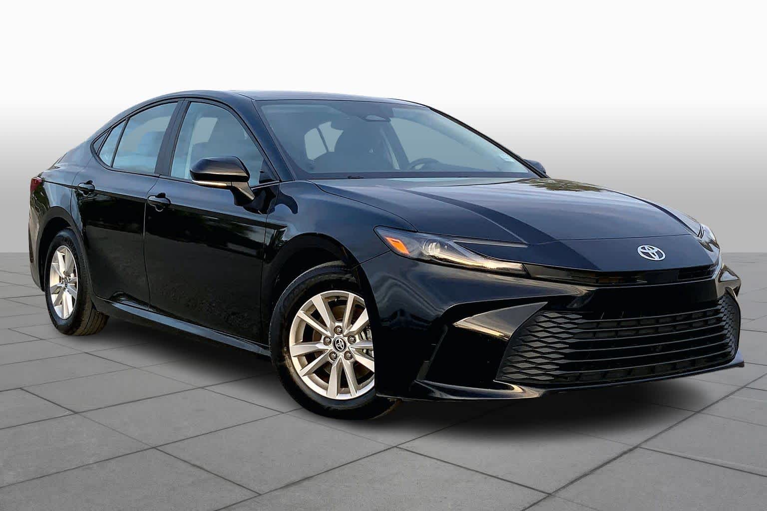 2025 Toyota Camry LE Midnight Black Metallic at Group 1 Toyota Southwest