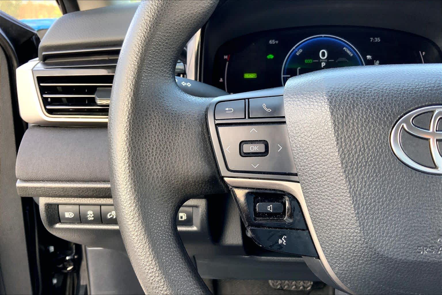 2025 Toyota Camry LE Midnight Black Metallic at Group 1 Toyota Southwest