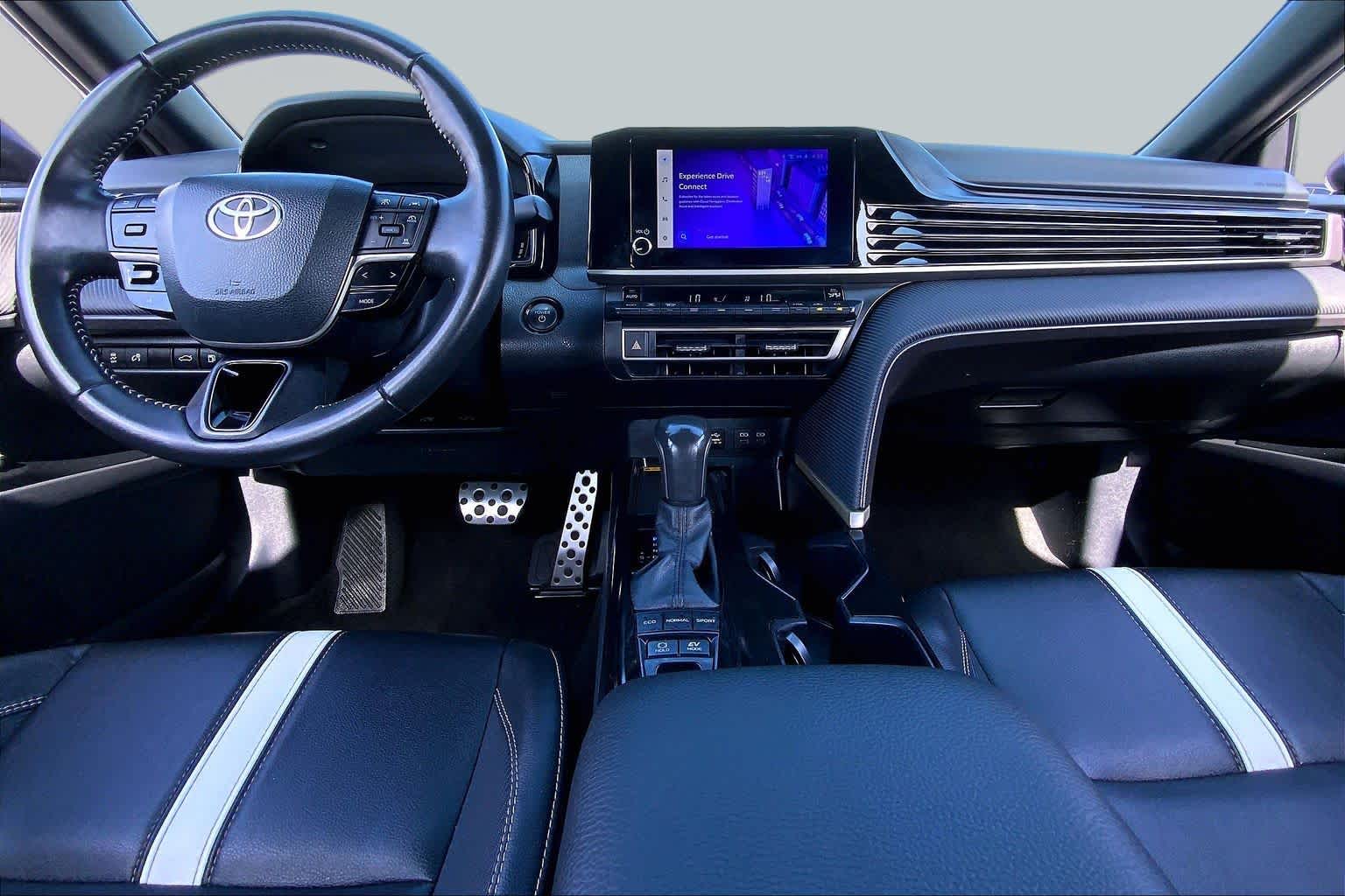 2025 Toyota Camry SE Midnight Black Metallic at Texan GMC Buick