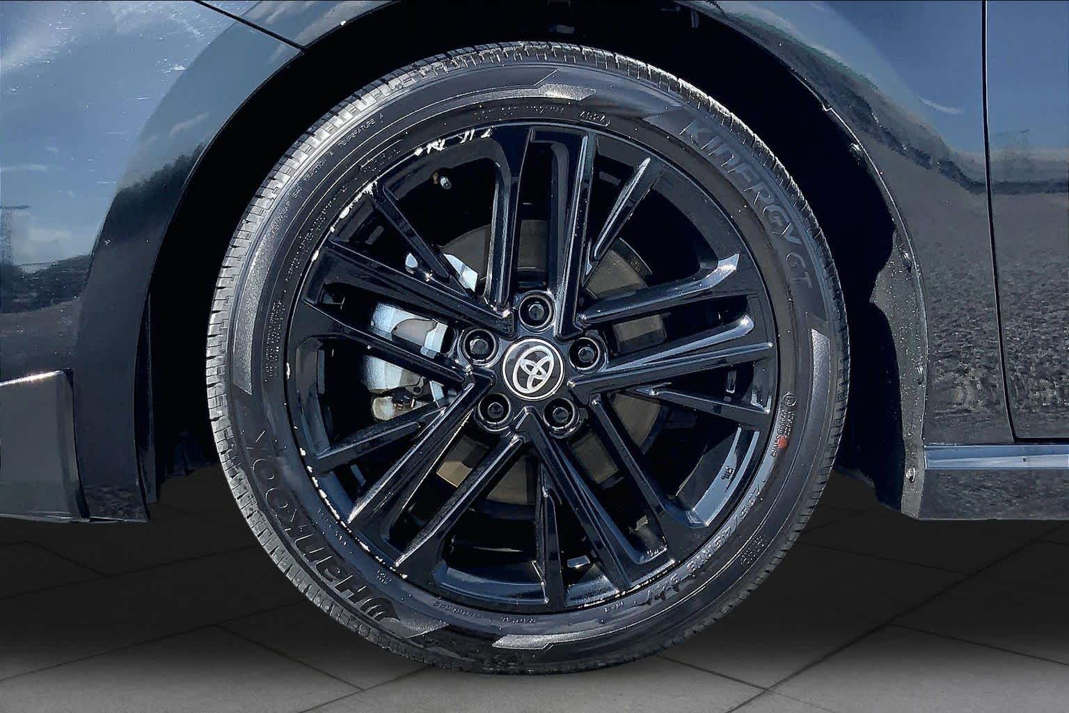 2025 Toyota Camry SE Midnight Black Metallic at Texan GMC Buick