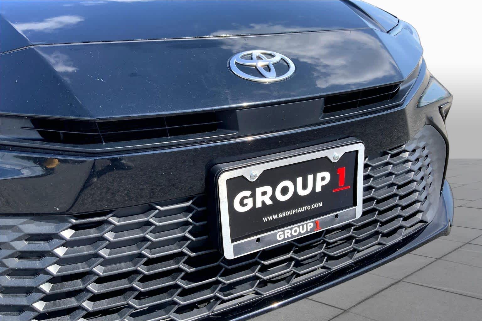2025 Toyota Camry SE Midnight Black Metallic at Texan GMC Buick